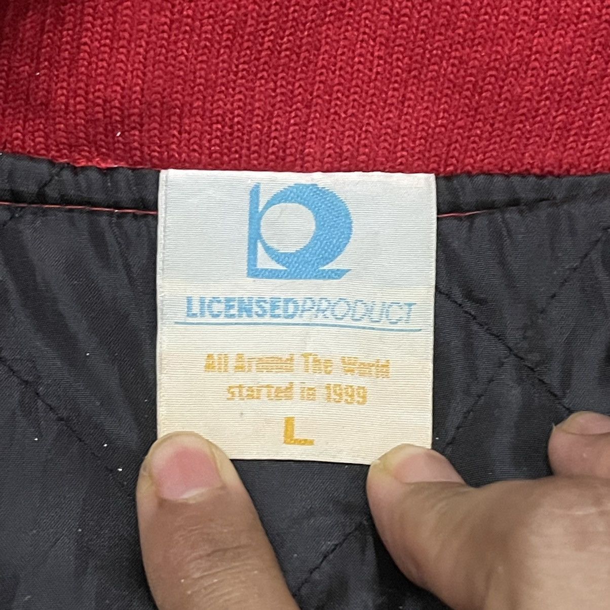 Japanese Brand Vintage 76 Lubricant Unimix Motor Oil Racing Jacket Size US L / EU 52-54 / 3 - 9 Thumbnail