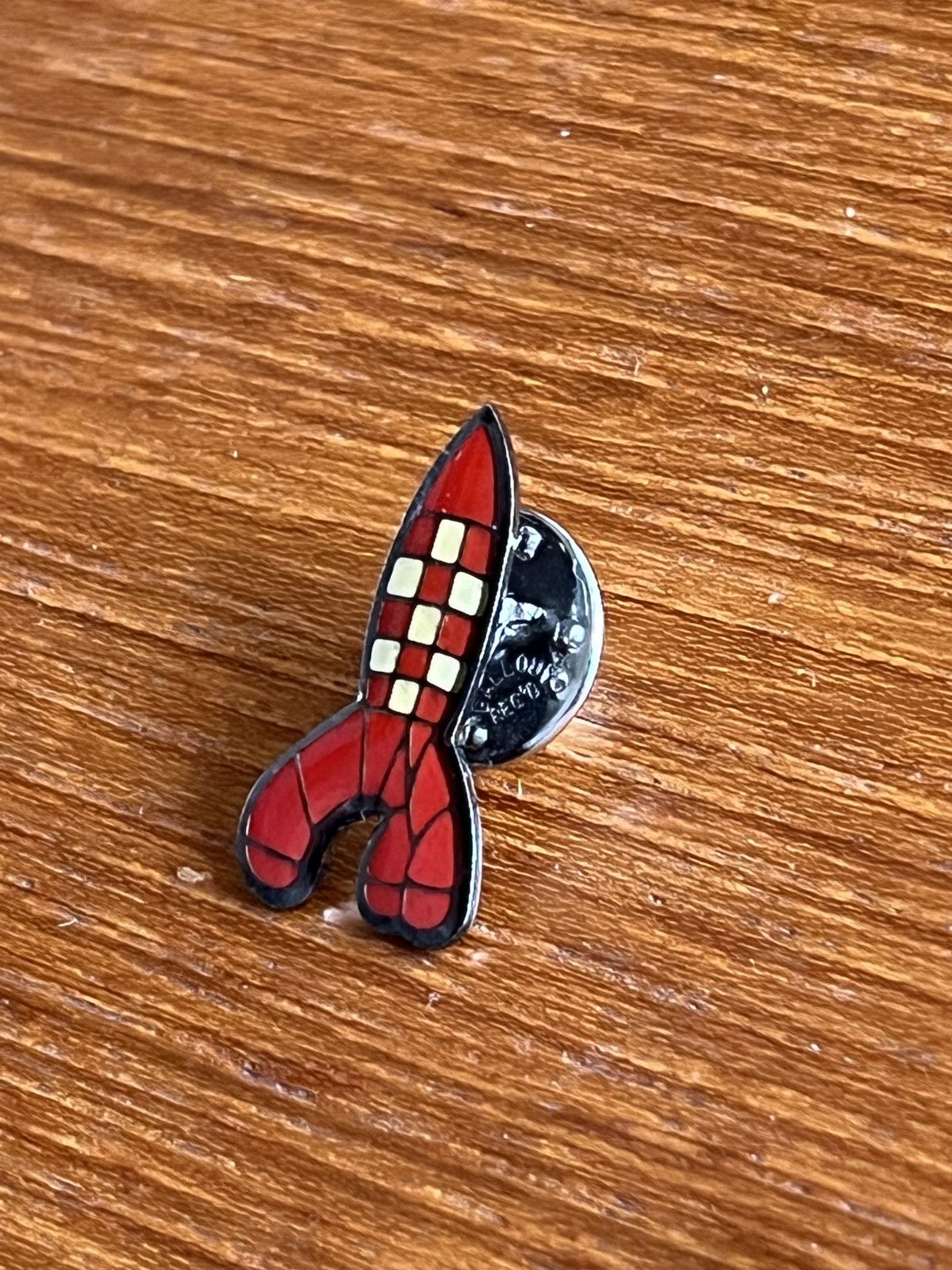 Vintage Tintin rocket rare vintage pin Size ONE SIZE - 3 Thumbnail