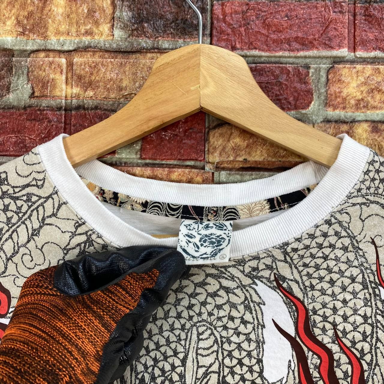 Japanese Brand JAPANESE DRAGON YAKUZA SHIRT Size US L / EU 52-54 / 3 - 5 Thumbnail