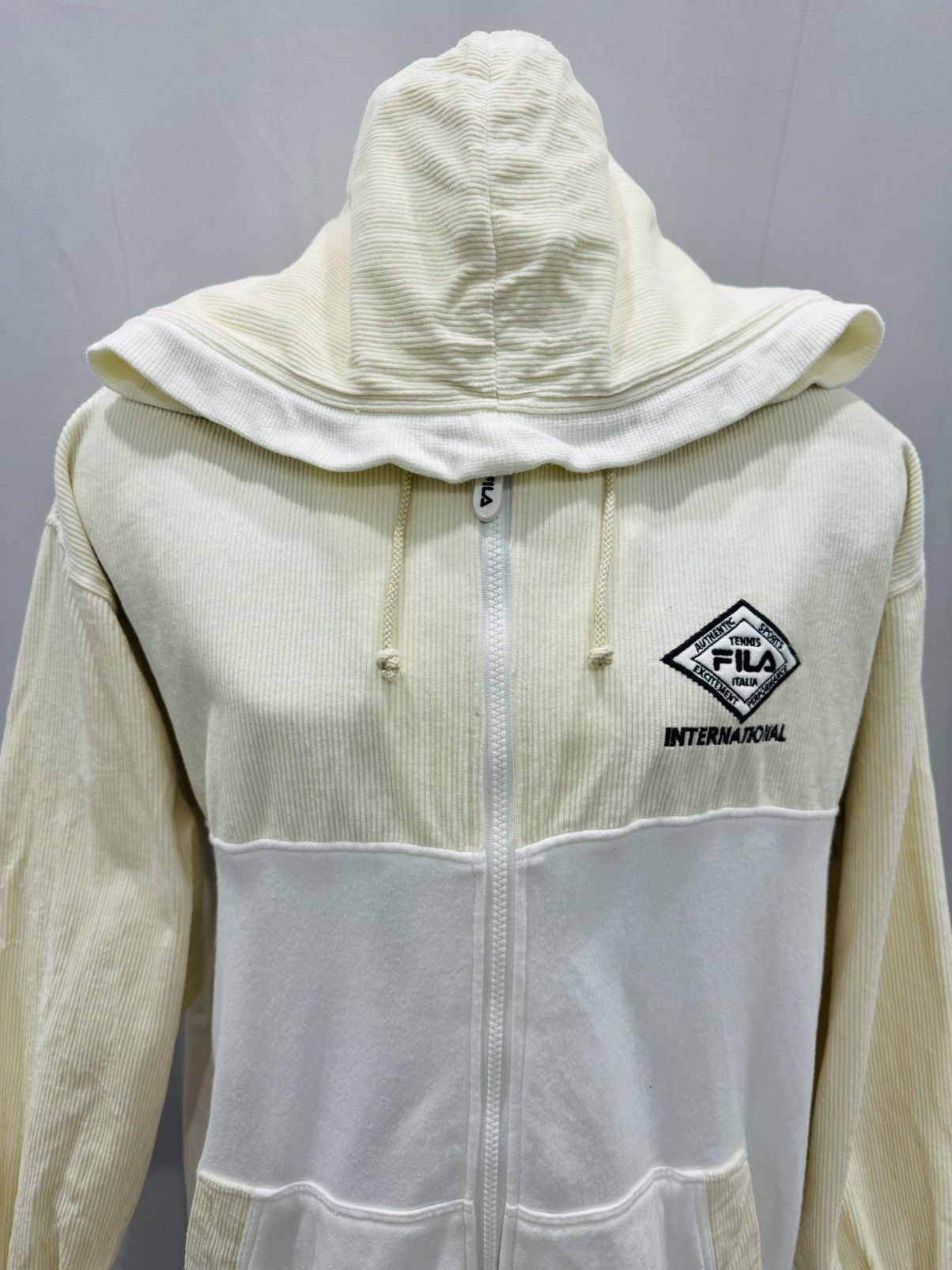 Fila × Vintage Vintage Fila International hoodie Size US L / EU 52-54 / 3 - 6 Thumbnail