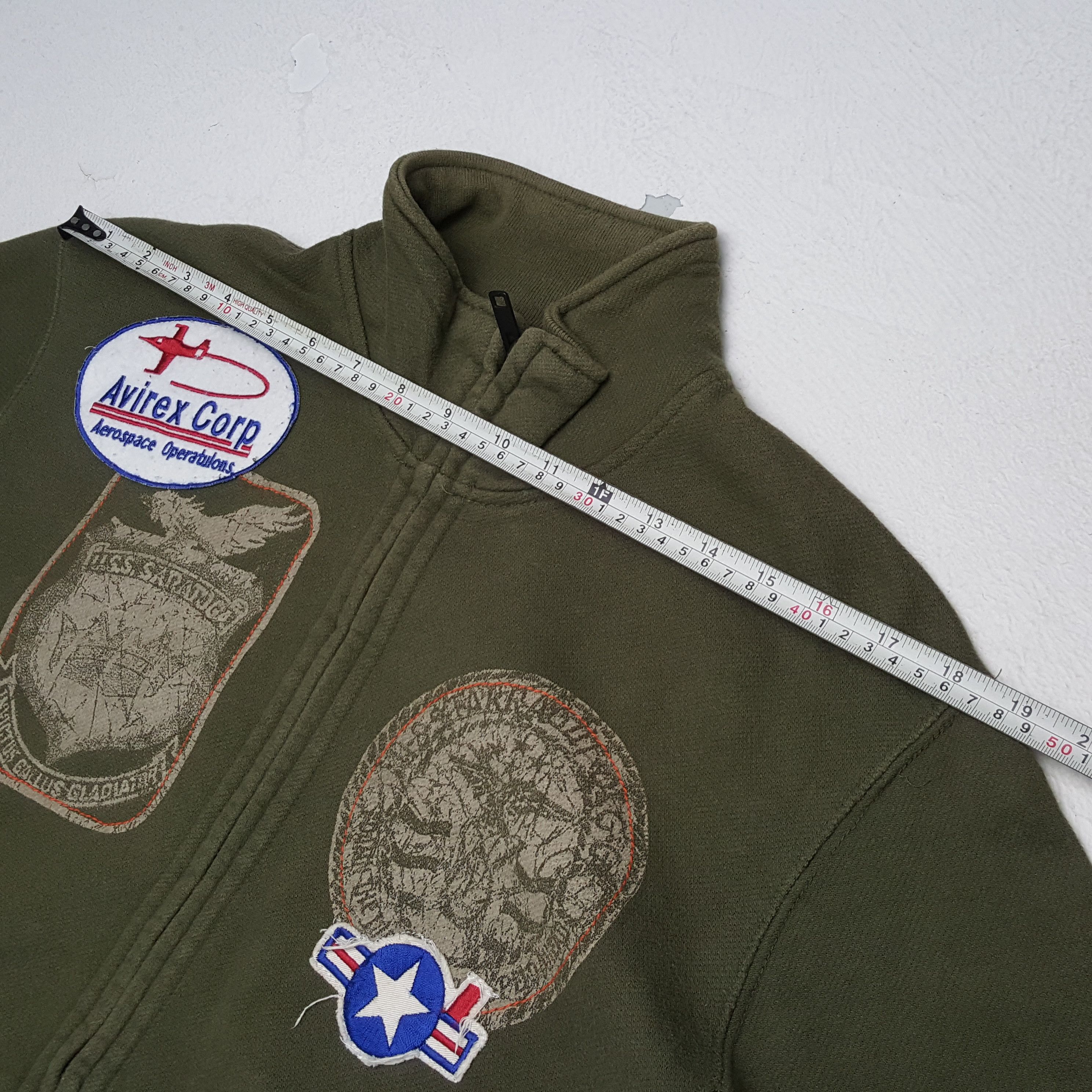 Avirex × Vintage AVIREX Corp Aerospace Sweater Jacket Size US M / EU 48-50 / 2 - 4 Thumbnail