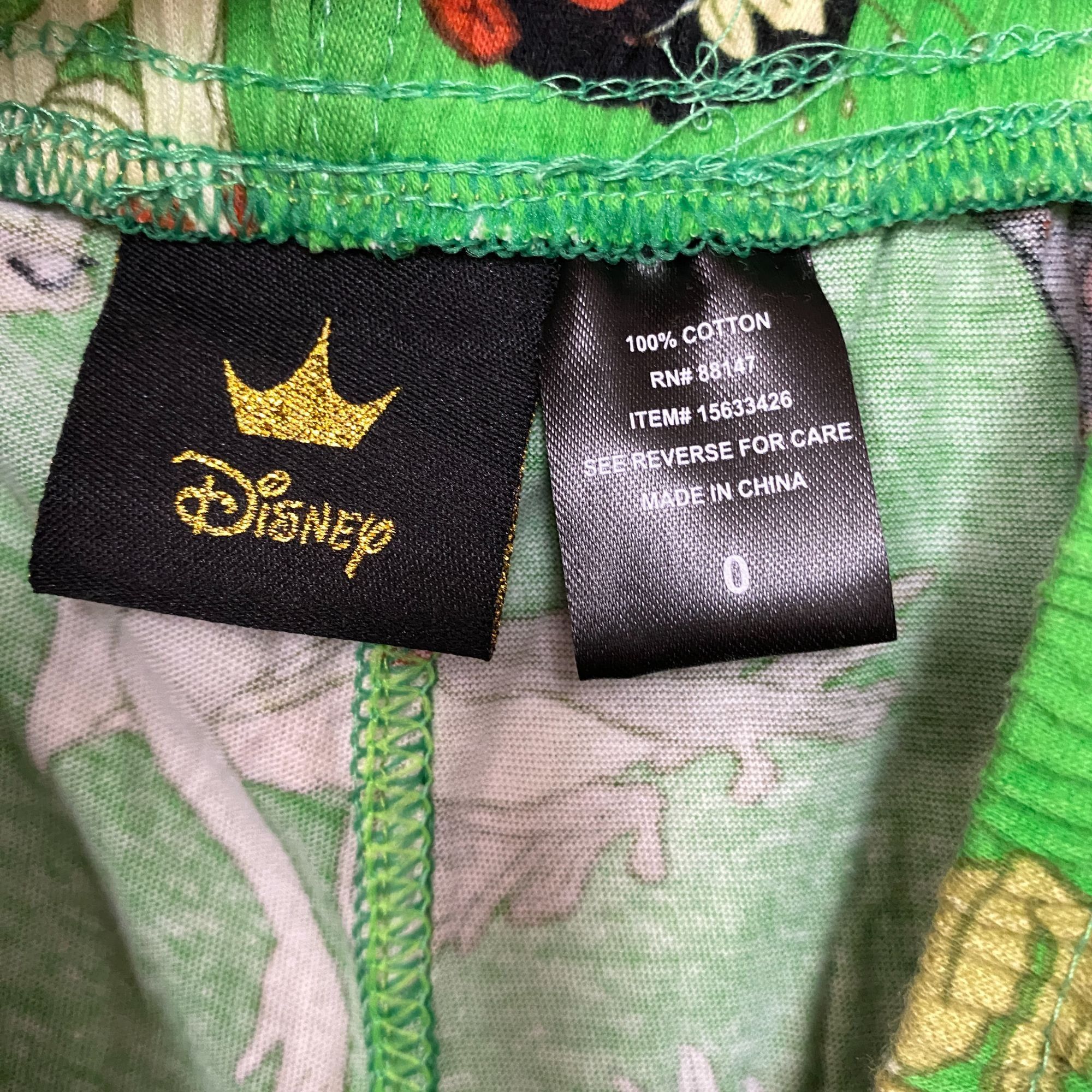 Disney Disney The Princess and the Frog Tiana Pajama Lounge Pants S Size 25" / US 0 / IT 36 - 4 Thumbnail