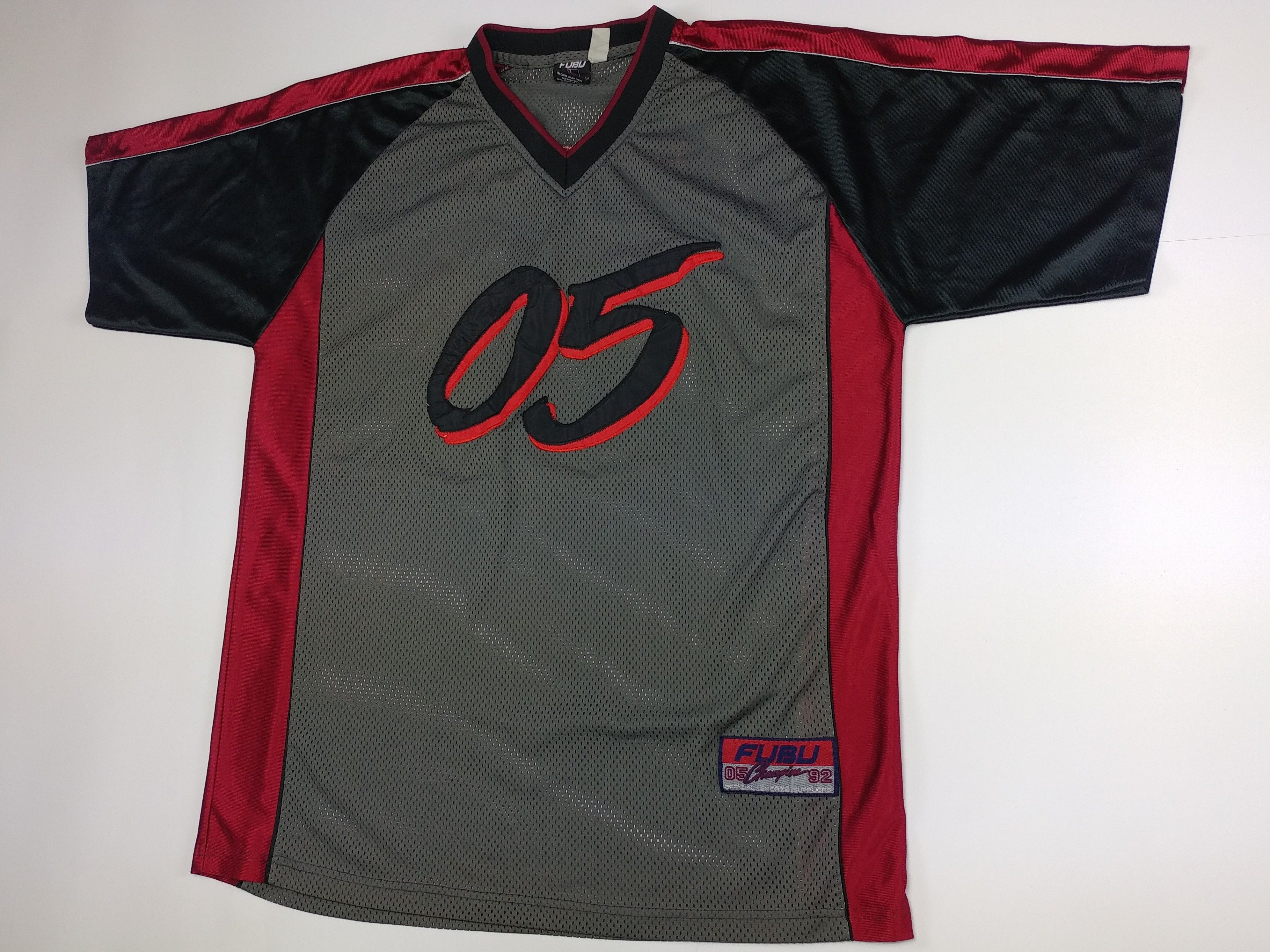 Fubu FUBU jersey, gray, vintage hip hop t-shirt, 90s hip hop L Size US L / EU 52-54 / 3 - 4 Thumbnail