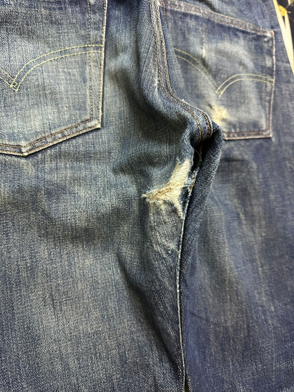 Levi's Vintage Clothing Vintage Levi’s 501XX Selvedge Big E Mudwash Whiskers Denim Size US 30 / EU 46 - 9 Thumbnail