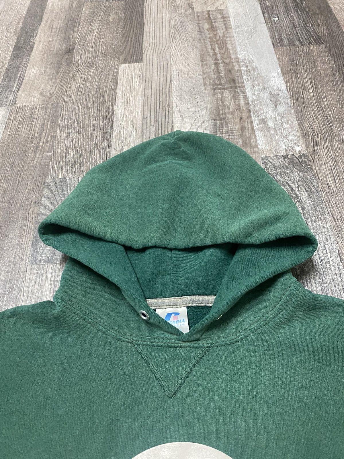 Vintage 90’s Russell MSU Michigan Spartans College Football Hoodie Size US M / EU 48-50 / 2 - 4 Thumbnail