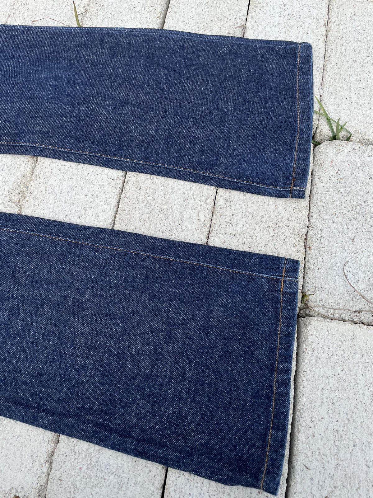 20471120 Edwin Miss 503 Minor Distress Flare Raw Denim (A41) Size 29" - 4 Thumbnail