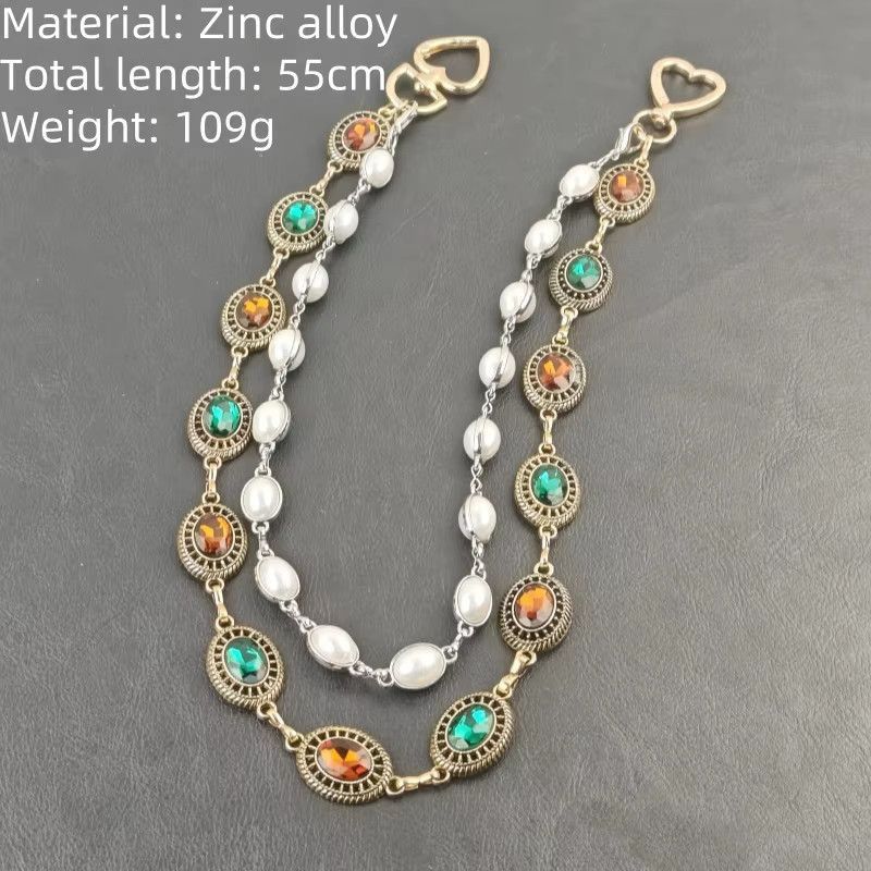 Japanese Brand 2 Layer Pants/Wallet Chain Size ONE SIZE - 5 Thumbnail