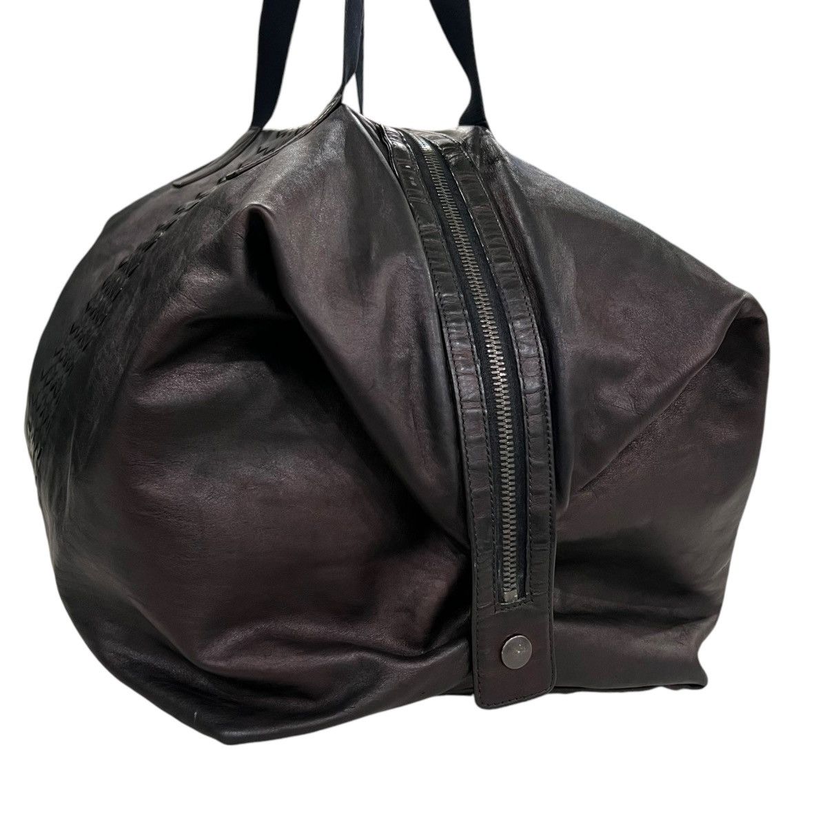 Bottega Veneta Bottega Veneta Intrecciato Leather Duffle Bag Size ONE SIZE - 13 Thumbnail