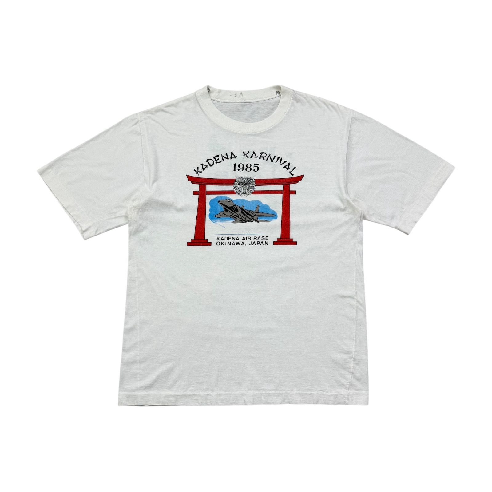 Other VTG 80s KADENA AIR BASE OKINAWA JAPAN 1985 MILITARY T-SHIRT Size US M / EU 48-50 / 2 - 1 Thumbnail