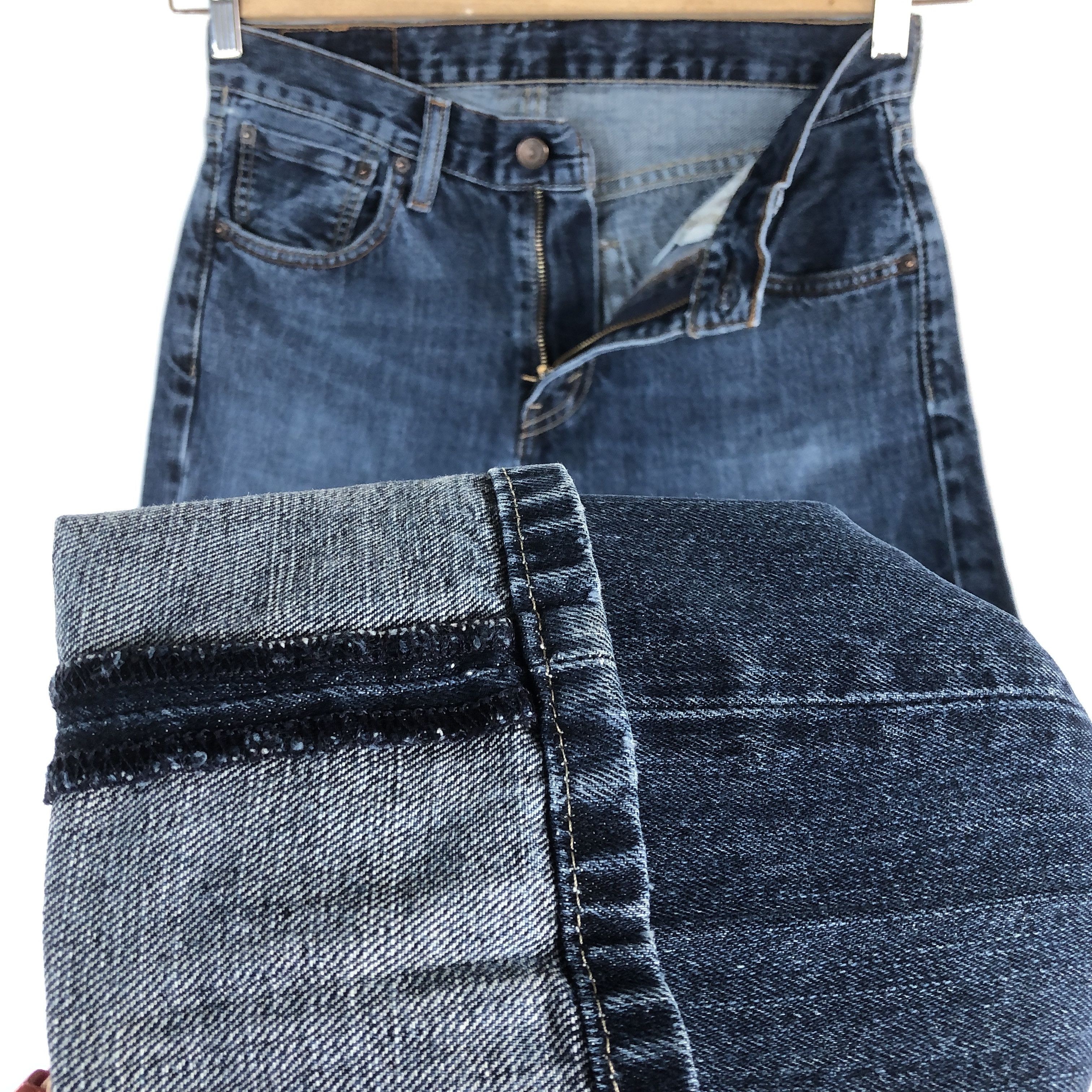 Levi's Vintage Levis Flare Jeans Levi's 517 Boot Cut Denim Wide Leg Size 28" / US 6 / IT 42 - 8 Thumbnail