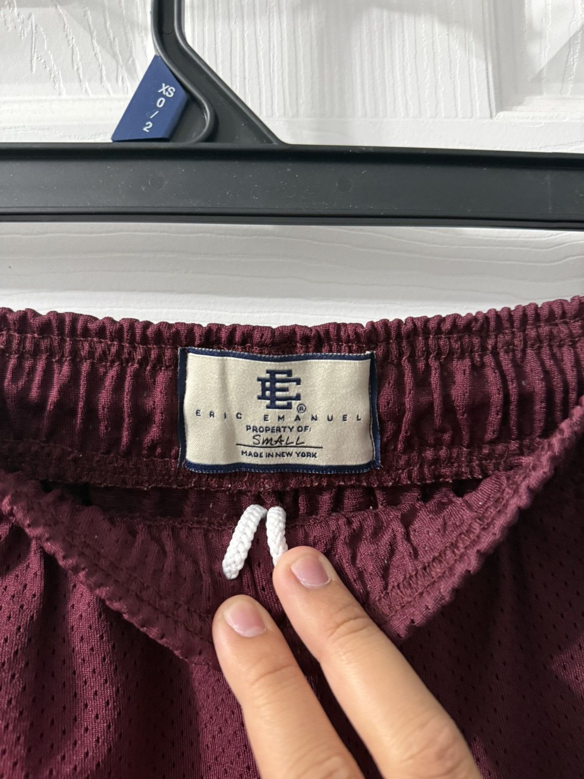 Eric Emanuel Eric Emanuel Maroon Shorts Size Small Size US 30 / EU 46 - 4 Thumbnail