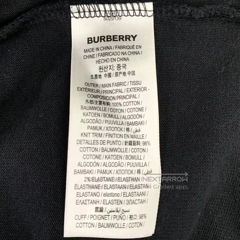 Burberry Burberry Black Cotton Women's Hooded Sweatshirt. Size M / US 6-8 / IT 42-44 - 6 Thumbnail
