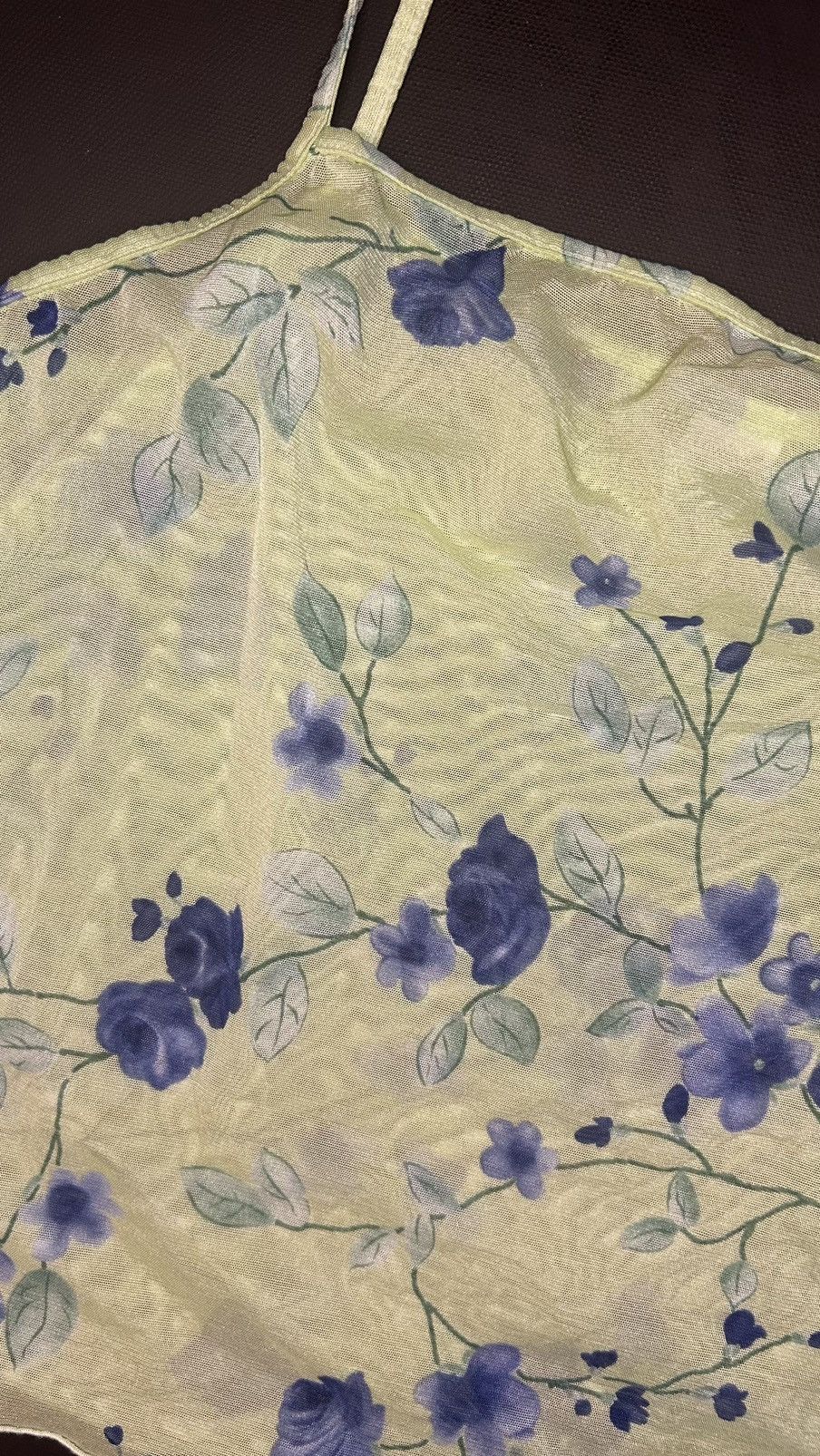 Vintage Mesh Cami Top Y2K Size M / US 6-8 / IT 42-44 - 3 Thumbnail