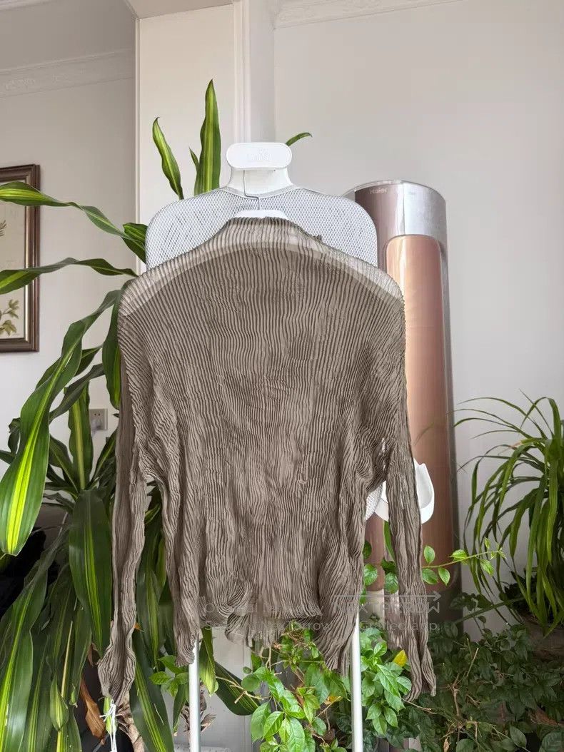 Issey Miyake Issey Miyake Willow Cardigan Gray Brown Size M / US 6-8 / IT 42-44 - 7 Thumbnail
