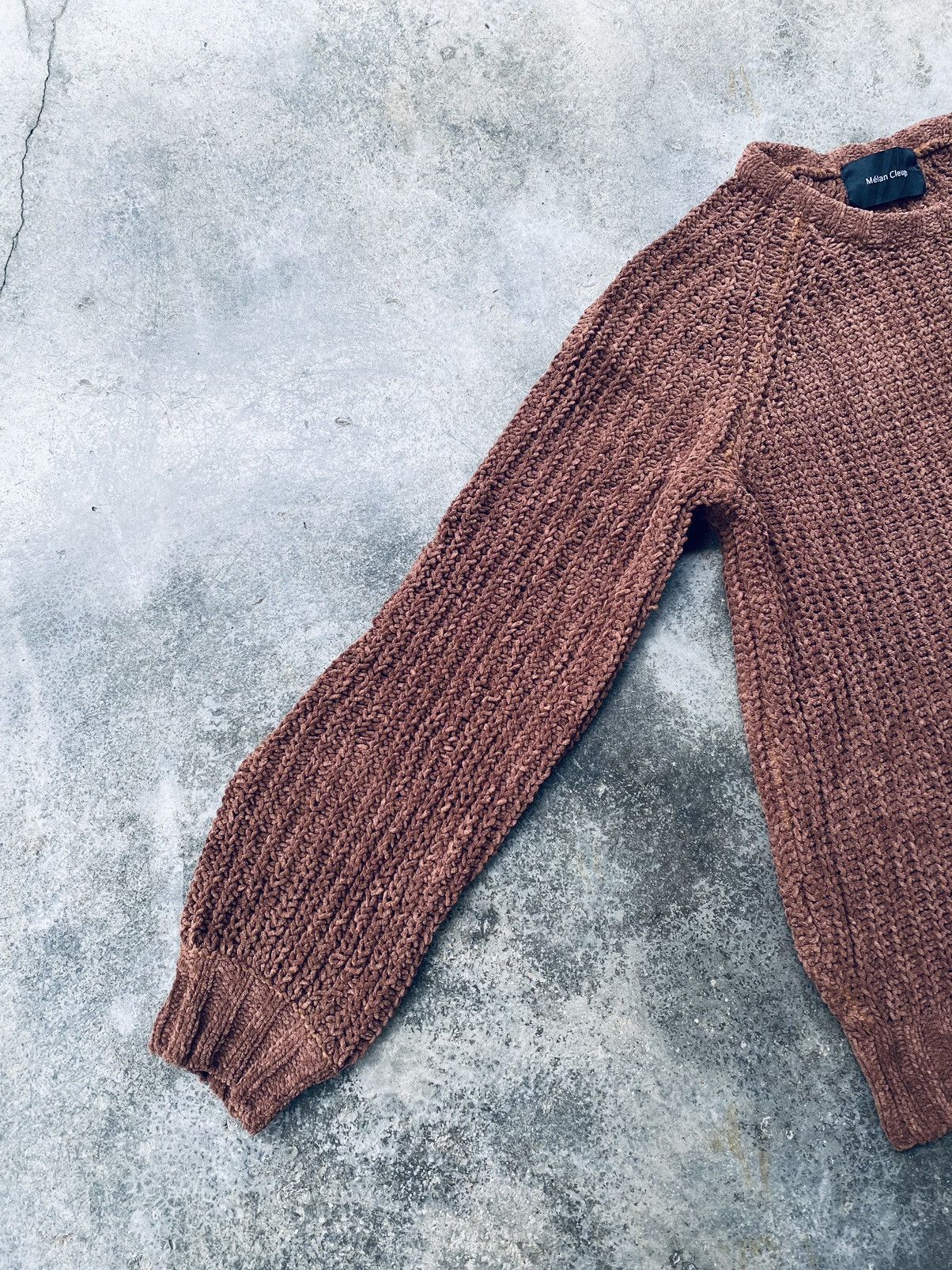 Japanese Brand Vintage Melan Cleuge Crochet Knitwear Size US M / EU 48-50 / 2 - 8 Thumbnail