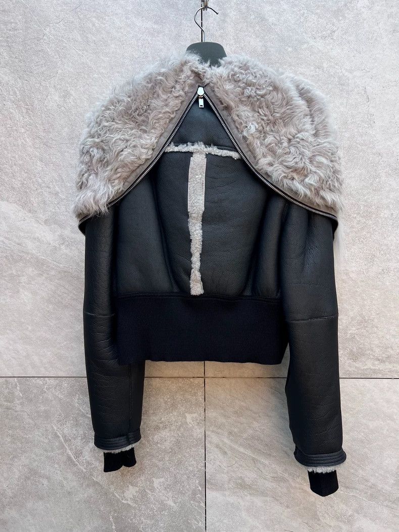 Rick Owens Rick Owens Heavy fur integrate zipper big hat coat 2506-Nex Size S / US 4 / IT 40 - 5 Thumbnail