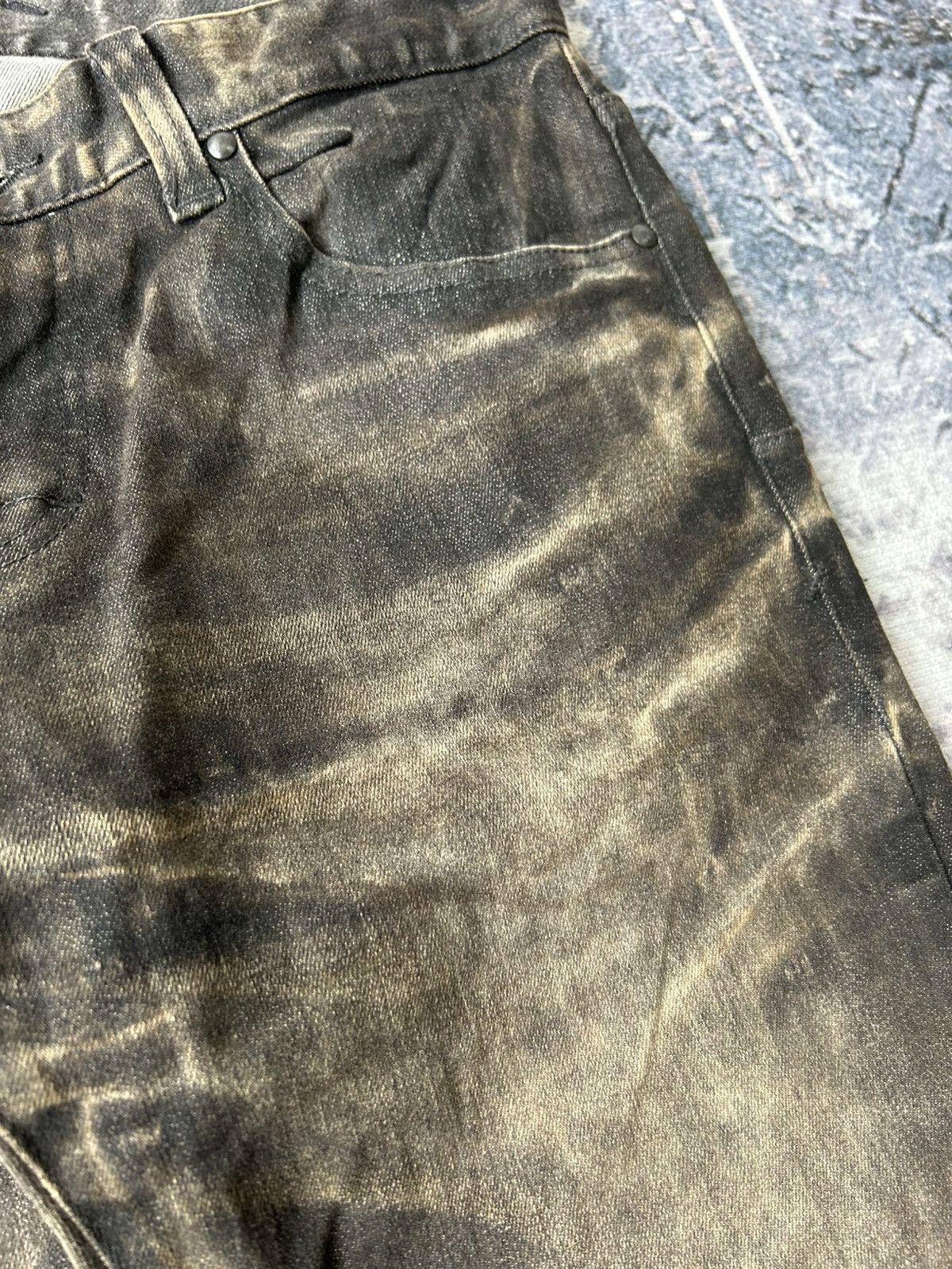 Tornado Mart Tornado Mart Acid Wash Punk Pants Size US 32 / EU 48 - 10 Thumbnail