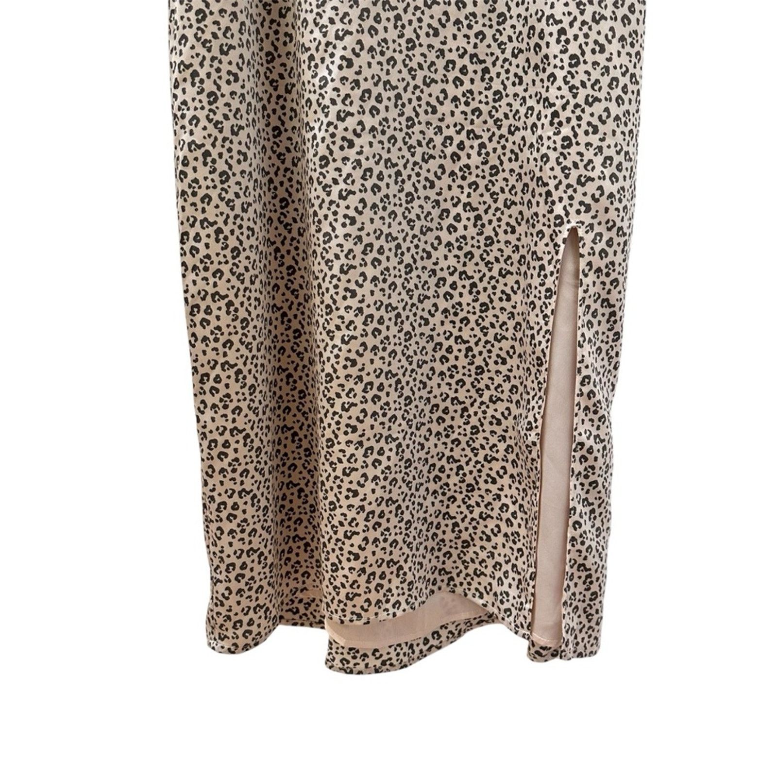 Abercrombie & Fitch Abercrombie & Fitch Leopard Slip Dress - Size Small Size S / US 4 / IT 40 - 3 Thumbnail