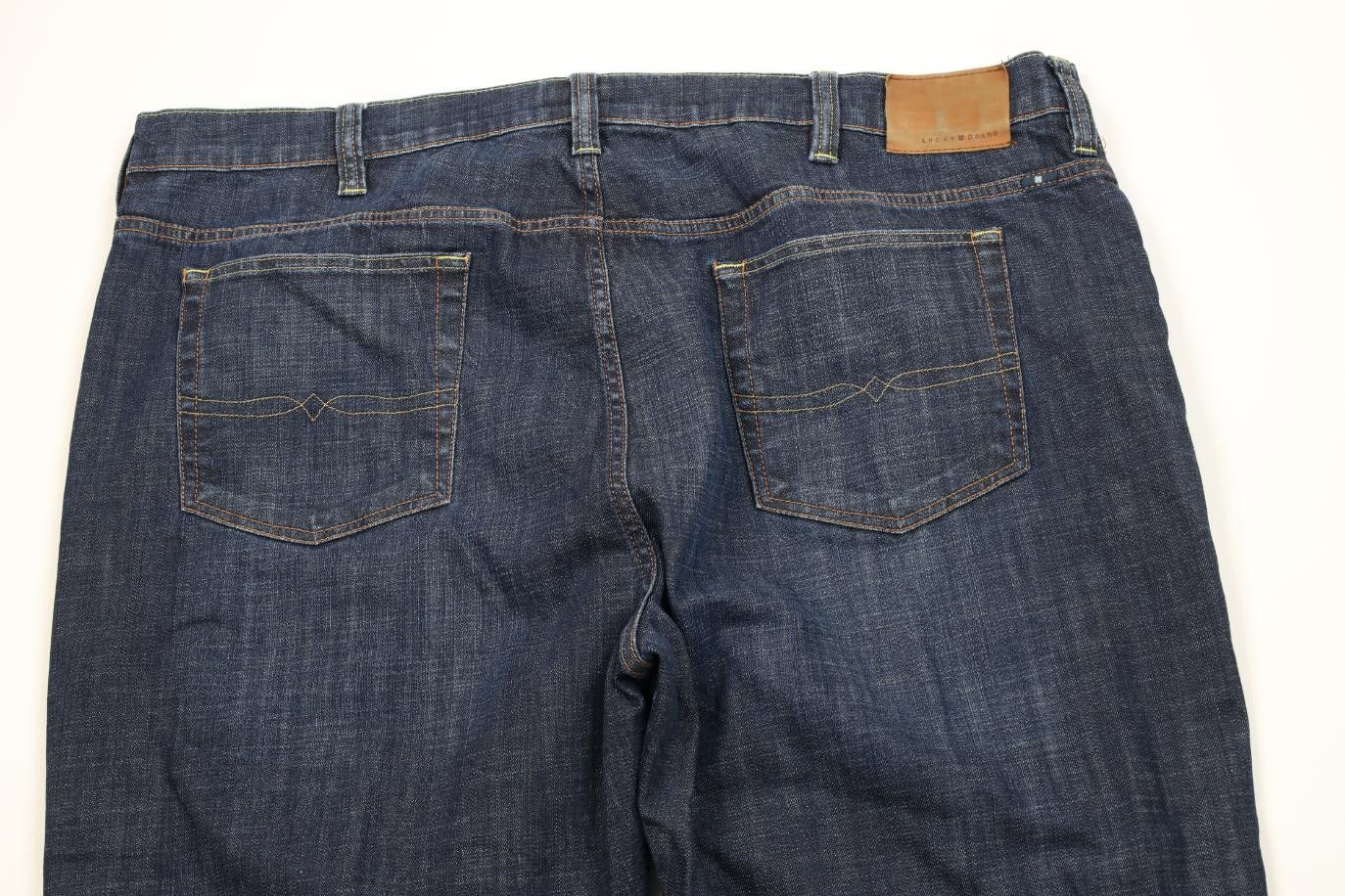 Lucky Brand Vintage Y2K Lucky Brand Relaxed Straight Wide Leg Jeans Blue Size US 44 / EU 60 - 10 Thumbnail