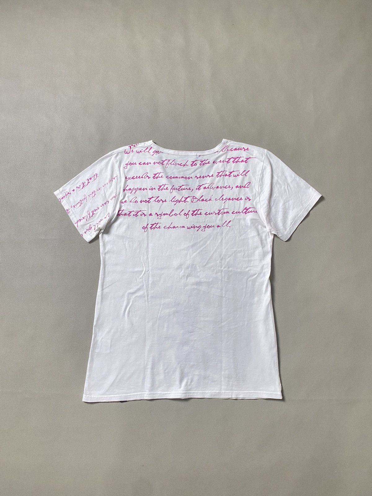 Beauty Beast × Hysteric Glamour × Japanese Brand Y2K Custom Culture Poem Tshirt Size US M / EU 48-50 / 2 - 3 Thumbnail