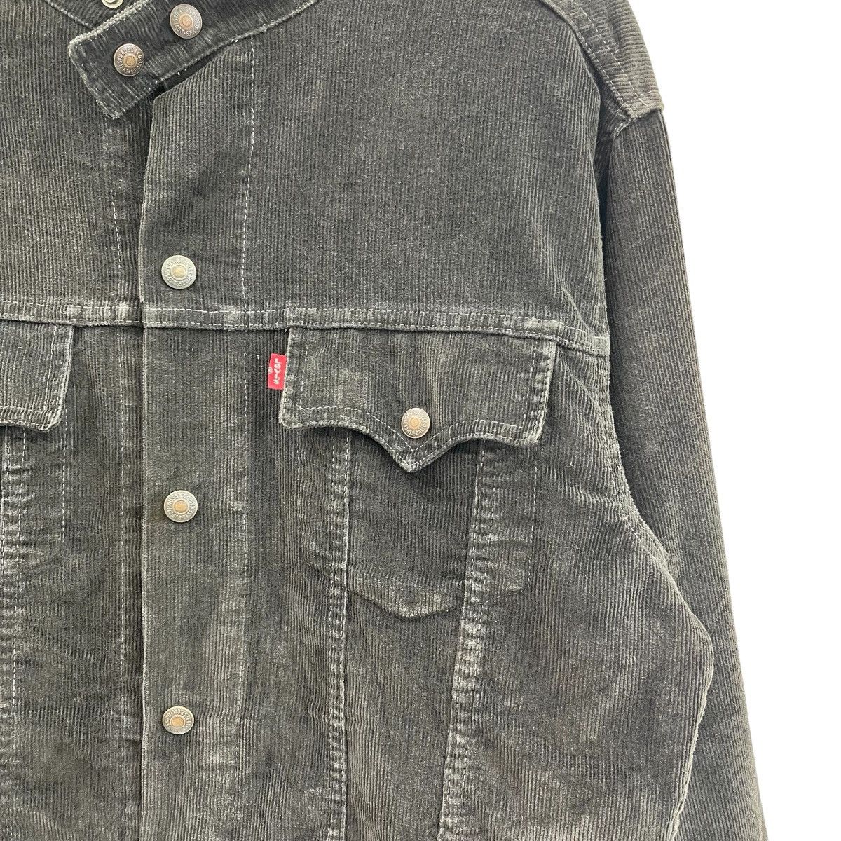 Levi's Vintage Levi’s Brown Corduroy Biker Jacket Cafe Racer Style Size US M / EU 48-50 / 2 - 10 Thumbnail
