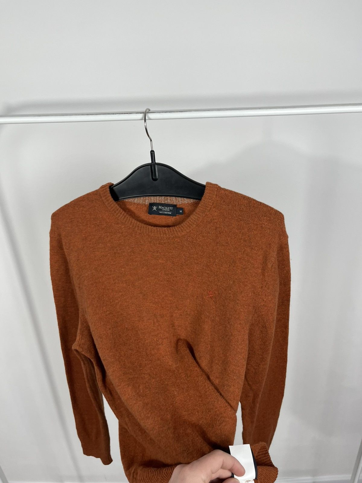 Hackett Hackett London Lambswool Sweater Crewneck Knit Jumper M Size US M / EU 48-50 / 2 - 11 Thumbnail