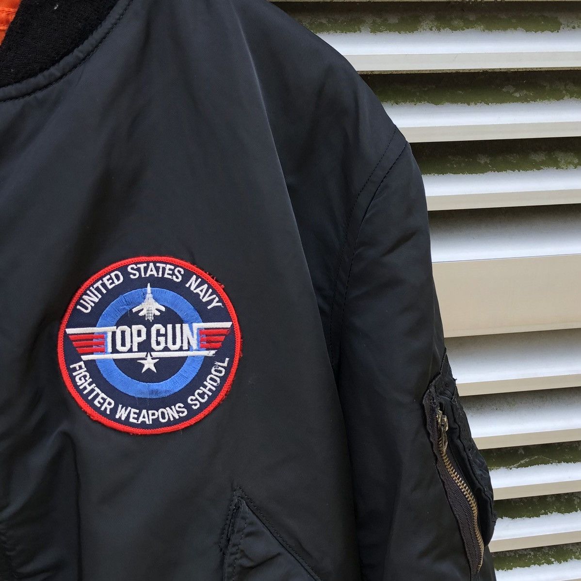 Alpha Industries Vintage Flyer’s Man Intermediate Ma-1 Bomber Jacket Size US XL / EU 56 / 4 - 2 Thumbnail