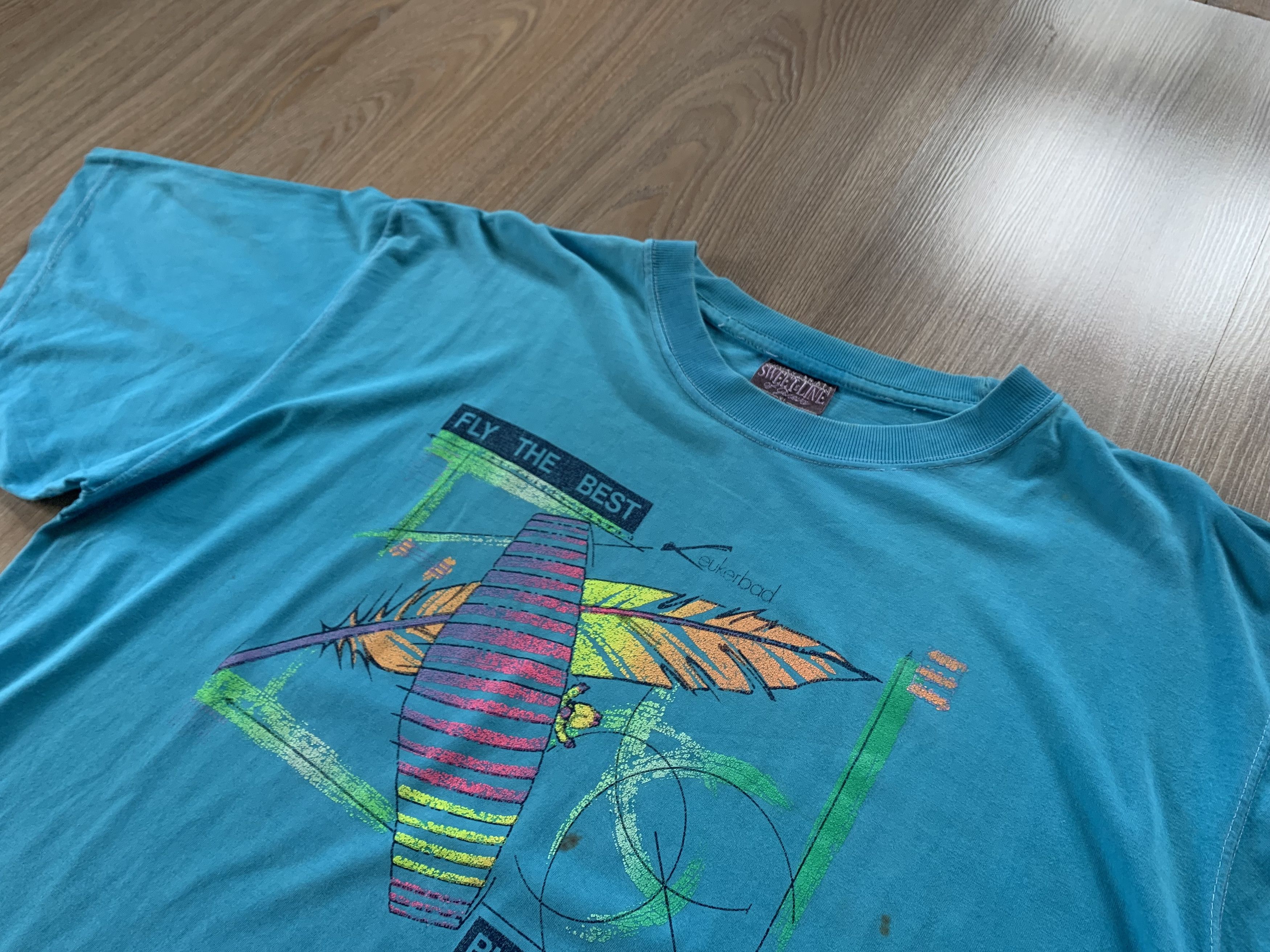 Other Sweet Line Gang Vintage Cotton T Shirt Size US XL / EU 56 / 4 - 4 Thumbnail
