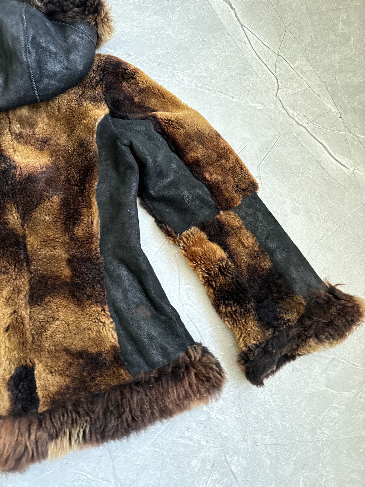 Japanese Brand Vintage Faux Fur Leather Hooded Coat Jacket LGB Ifsixwasnine Size M / US 6-8 / IT 42-44 - 20 Thumbnail