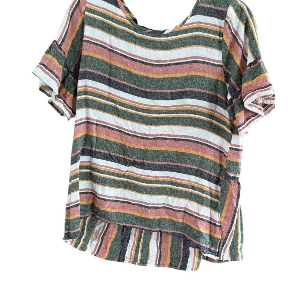 Other Striped Multicolor Women's Top Size L / US 10 / IT 46 - 8 Thumbnail