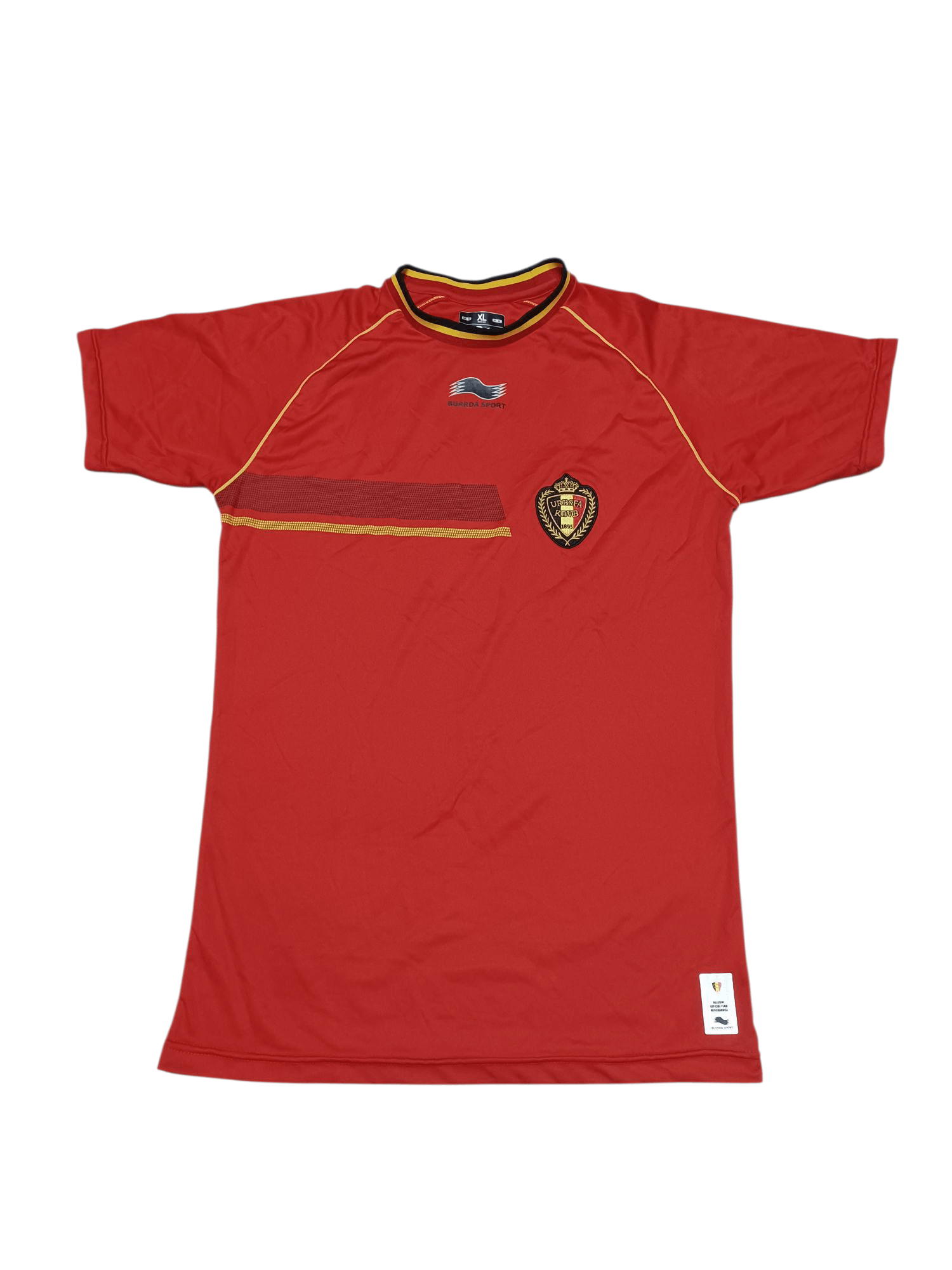 Other BELGIUM BURRDA 2014 VINTAGE SOCCER JERSEY BLOKECORE Size US XL / EU 56 / 4 - 1 Thumbnail