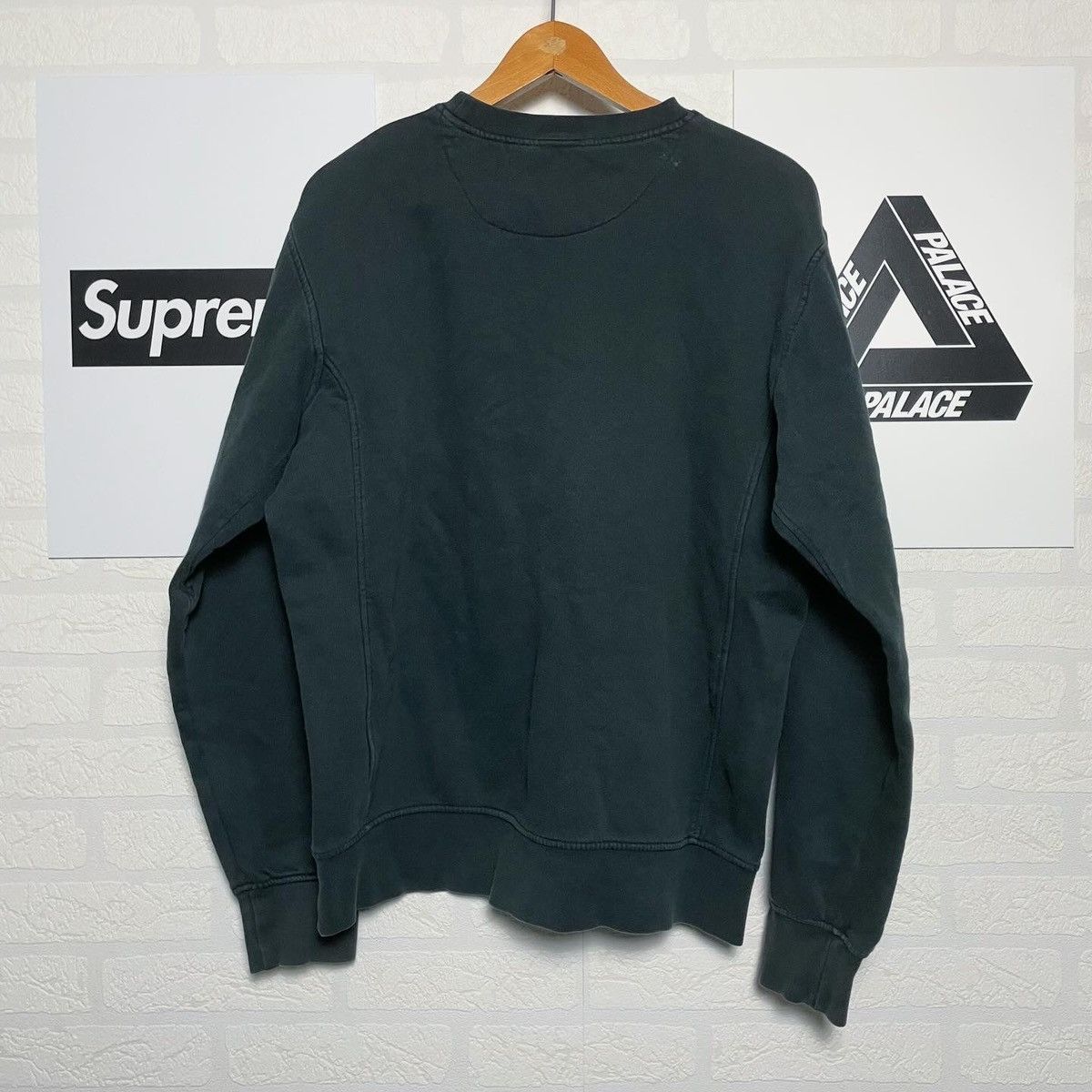 Nike × Vintage 00s Vintage Nike Big Logo Oversized Retro Sweatshirt Rare Size US M / EU 48-50 / 2 - 2 Thumbnail