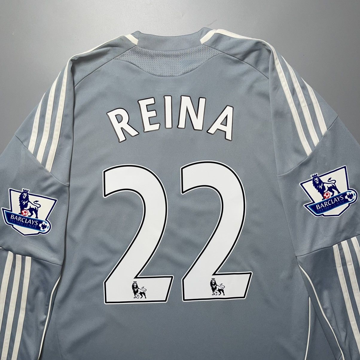 Adidas LIVERPOOL ADIDAS 2010/2011 GK FOOTBALL JERSEY #22 REINA Size US L / EU 52-54 / 3 - 12 Thumbnail