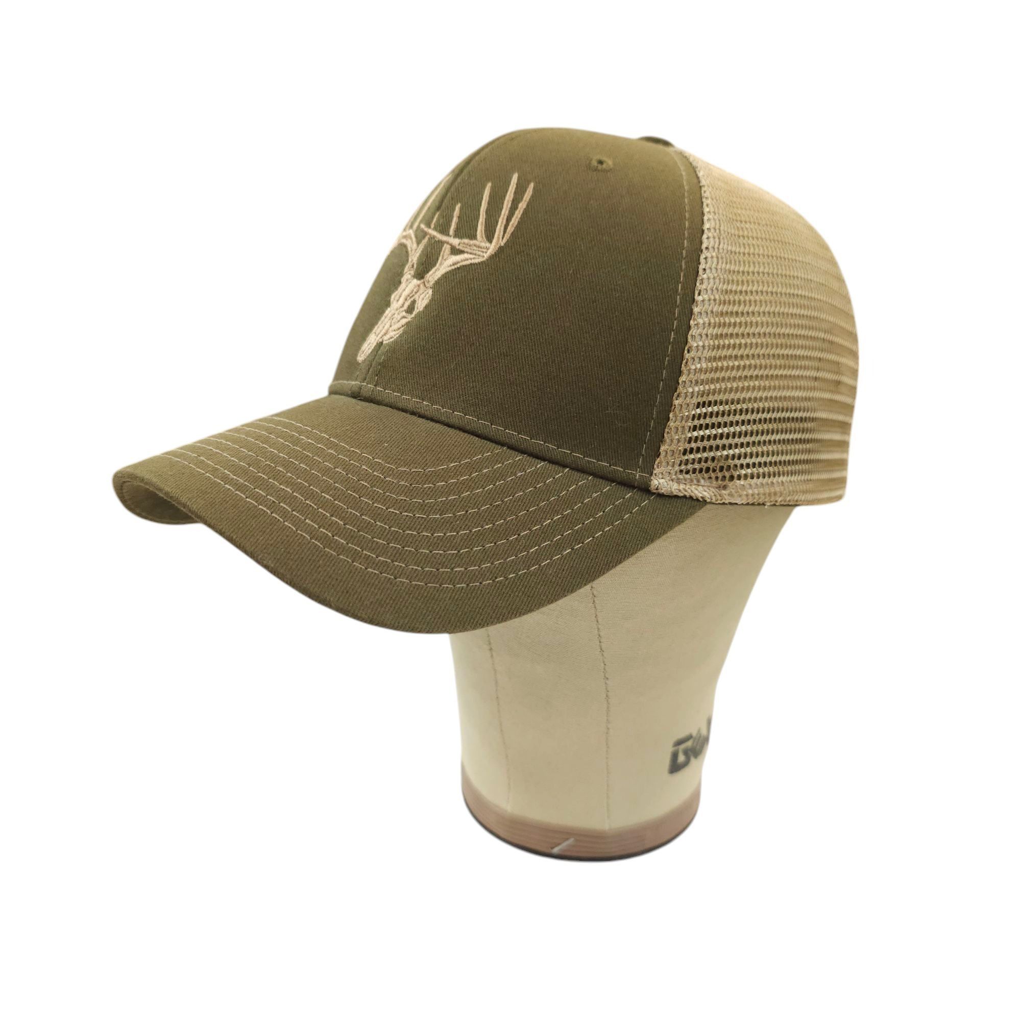 Other Fierce 901 Stag Buck Skullz Mesh Snapback Cap Trucker Hat Size ONE SIZE - 2 Thumbnail