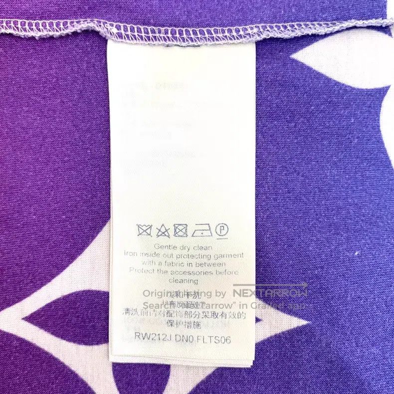 Louis Vuitton Louis Vuitton Gradient logo print cotton crewneck short sl Size US M / EU 48-50 / 2 - 7 Thumbnail