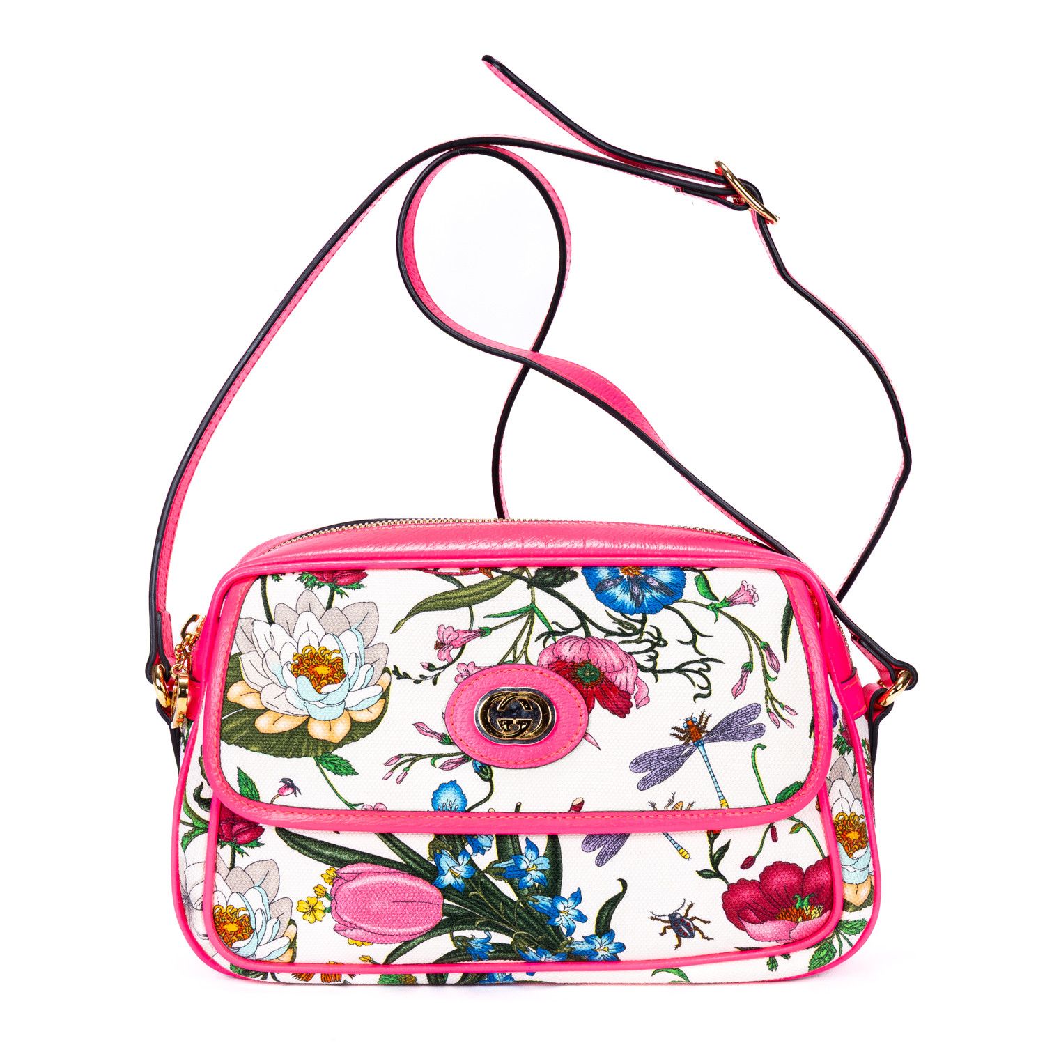 Gucci Multicolor Flora Camera Crossbody Size ONE SIZE - 1 Thumbnail
