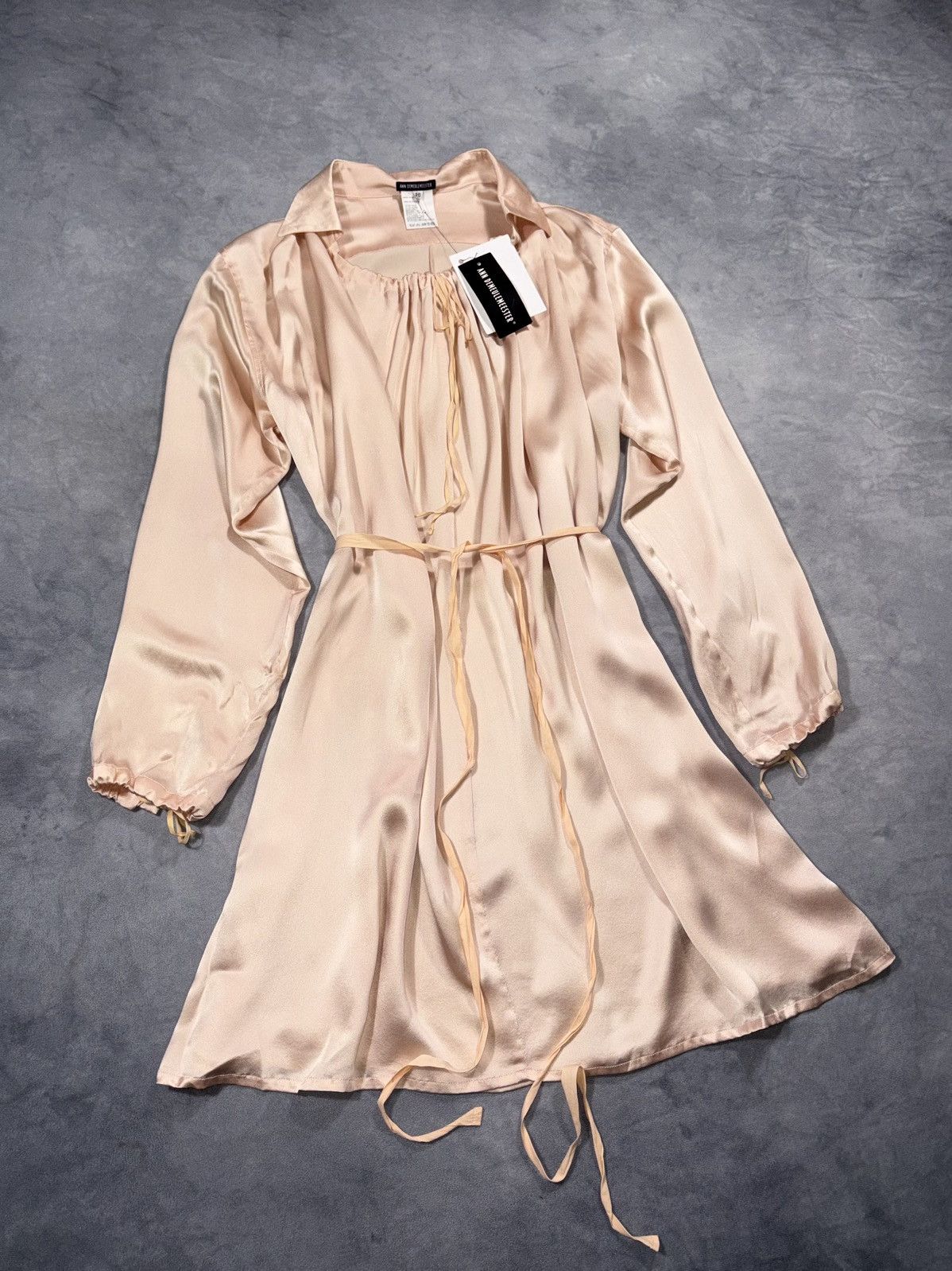 Ann Demeulemeester ICONIC ANN DEMEULEMEESTER SS02 Runway Archive Laced Dress Size S / US 4 / IT 40 - 5 Thumbnail