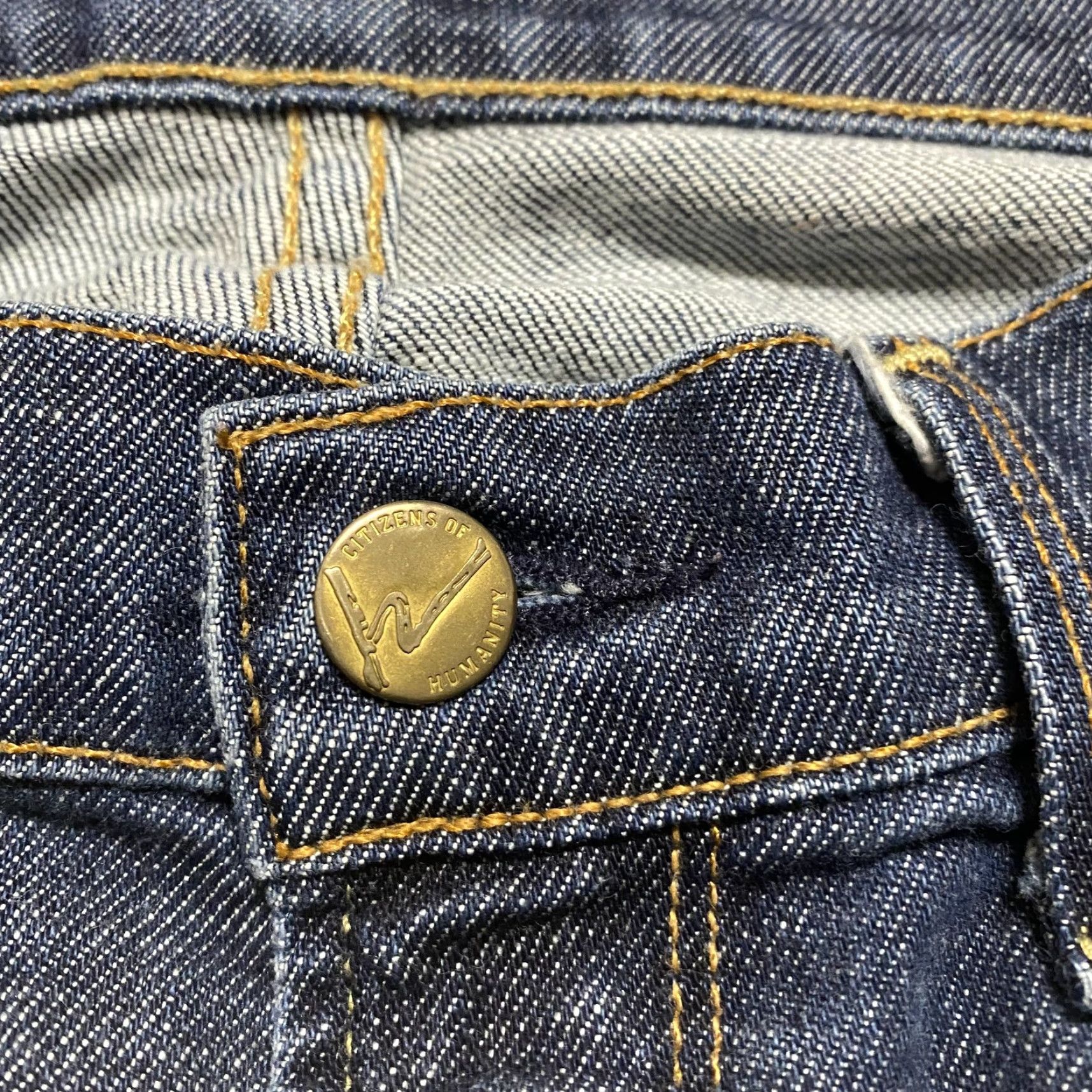 Citizens Of Humanity Citizens of Humanity Jeans Womens 27 Low Rise Crop Blue Denim Stretch 5-Pocket 063Kelly Vintage: No Mens Womens Size 27" / US 4 / IT 40 - 4 Thumbnail