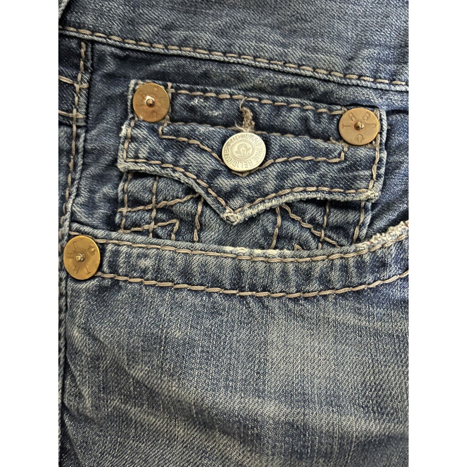True Religion True Religion Ricky Big T Sz 38 Size US 38 / EU 54 - 3 Thumbnail