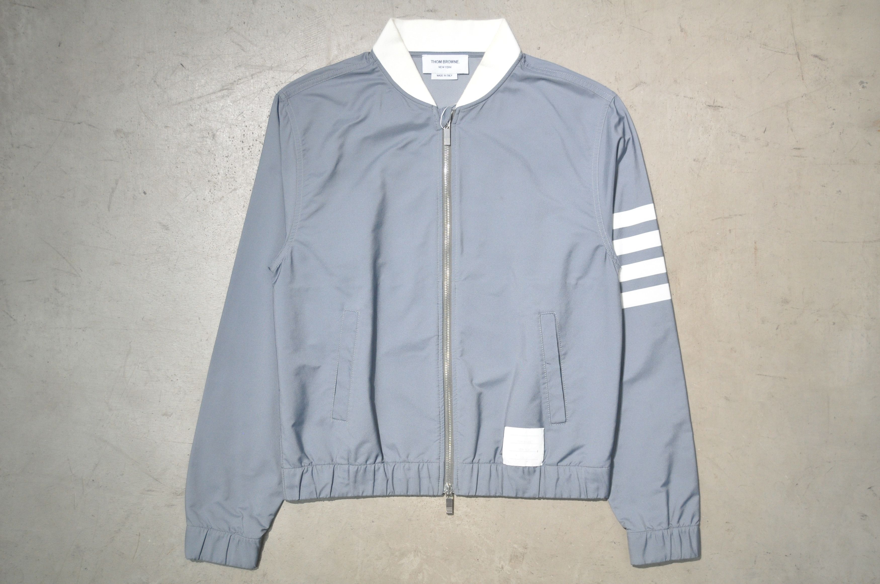 Thom Browne Thom Browne - 4-Bar Swim Tech Bomber Size US S / EU 44-46 / 1 - 2 Thumbnail