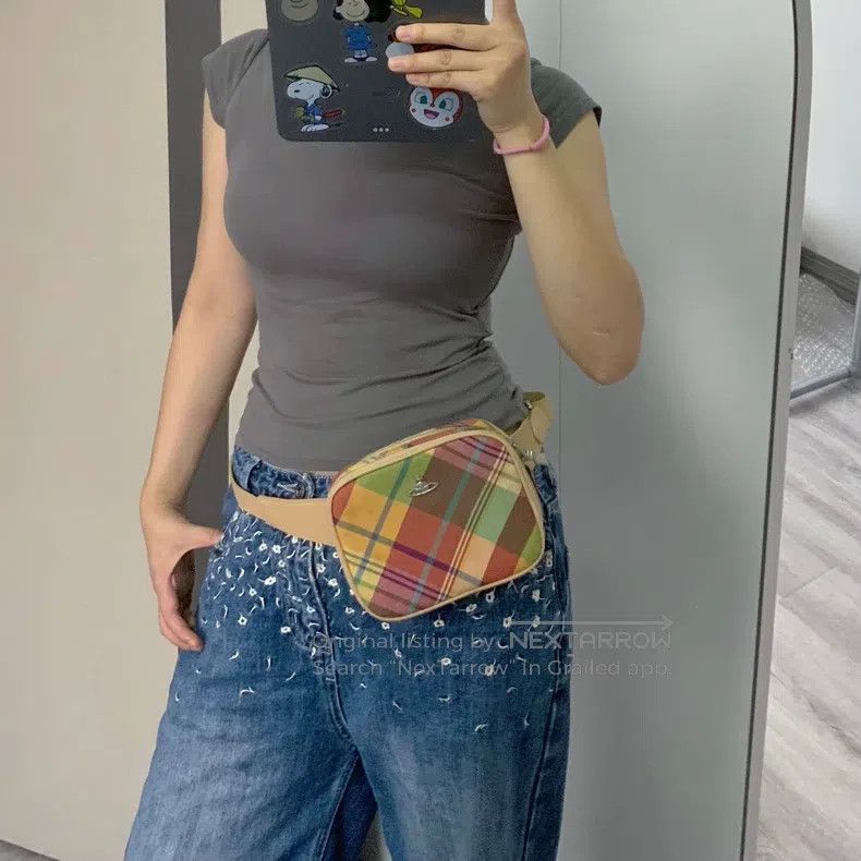 Vivienne Westwood Vivienne Westwood size os Vintage colored checkered waist b Size ONE SIZE - 7 Thumbnail