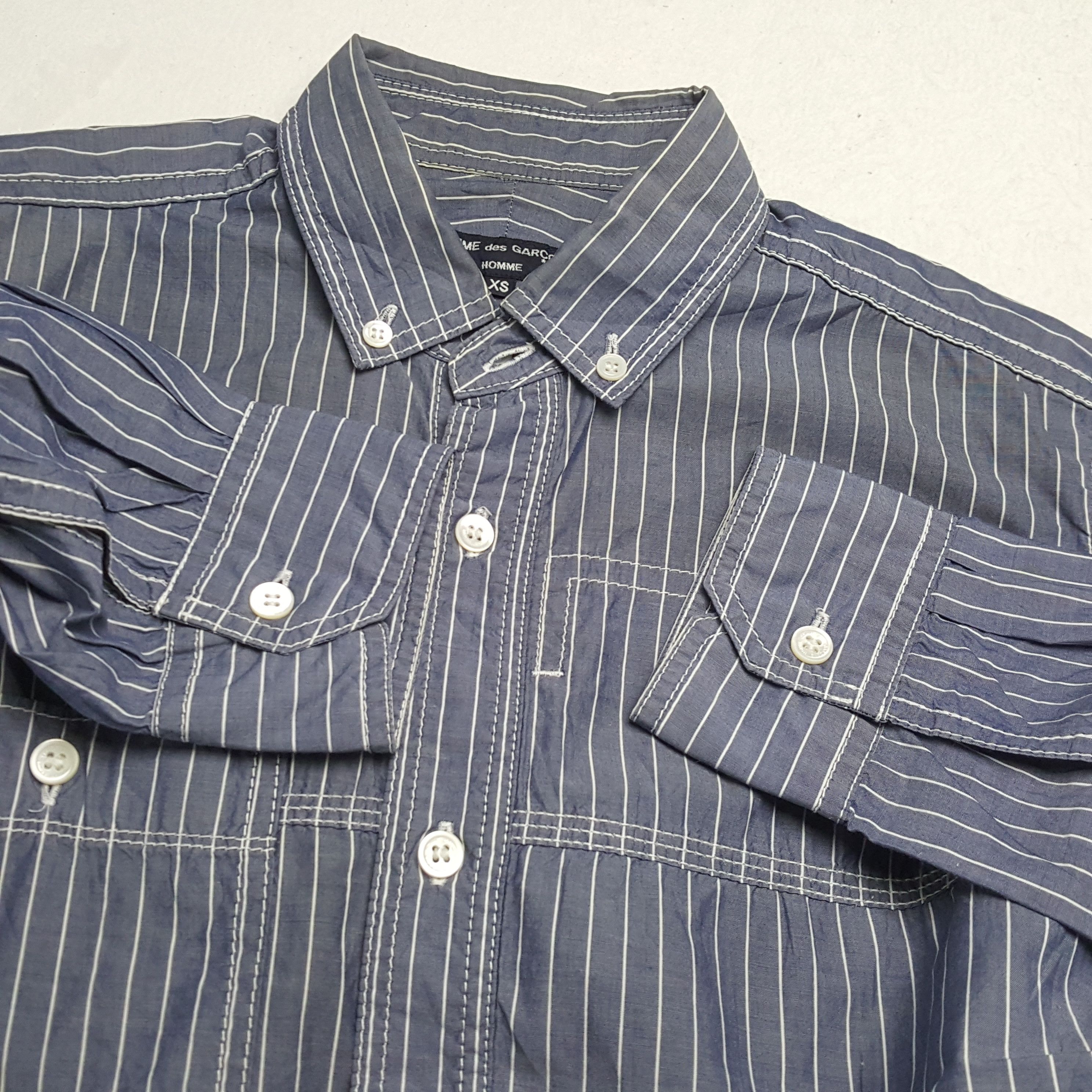 Comme des Garcons Homme COMME DES GARCONS HOMME Japanese Brand Casual Shirt Size US XS / EU 42 / 0 - 7 Thumbnail