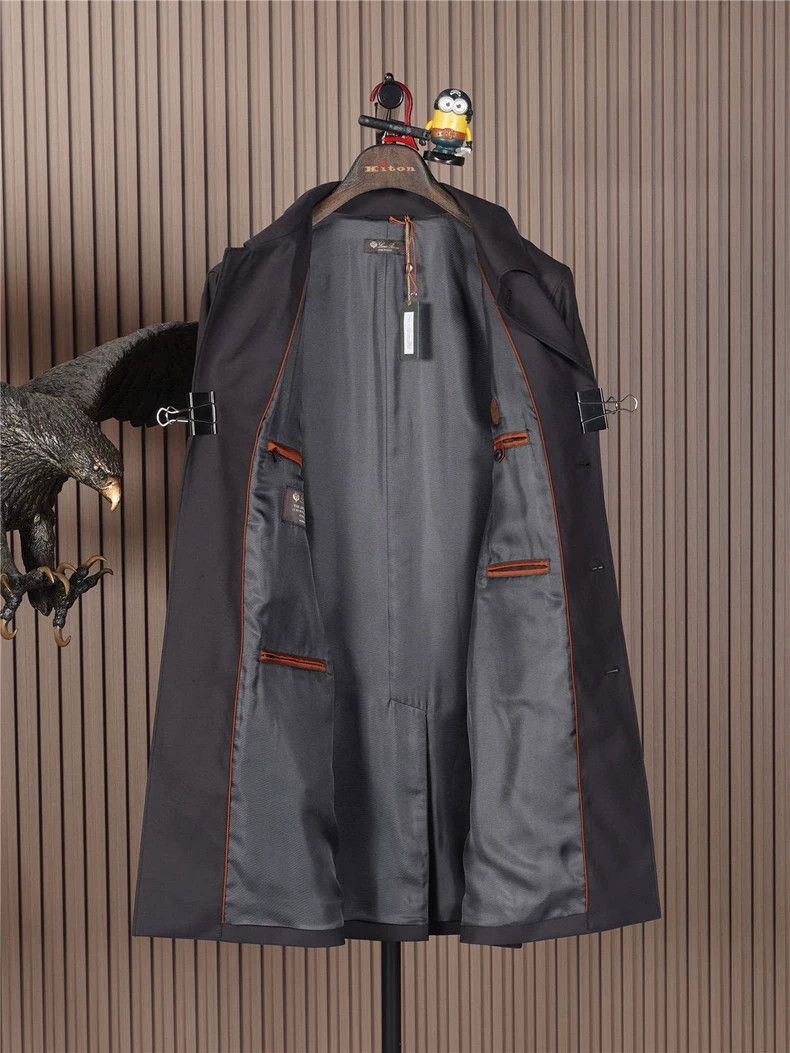 Loro Piana LORO PIANA A trench coat Size US M / EU 48-50 / 2 - 2 Thumbnail