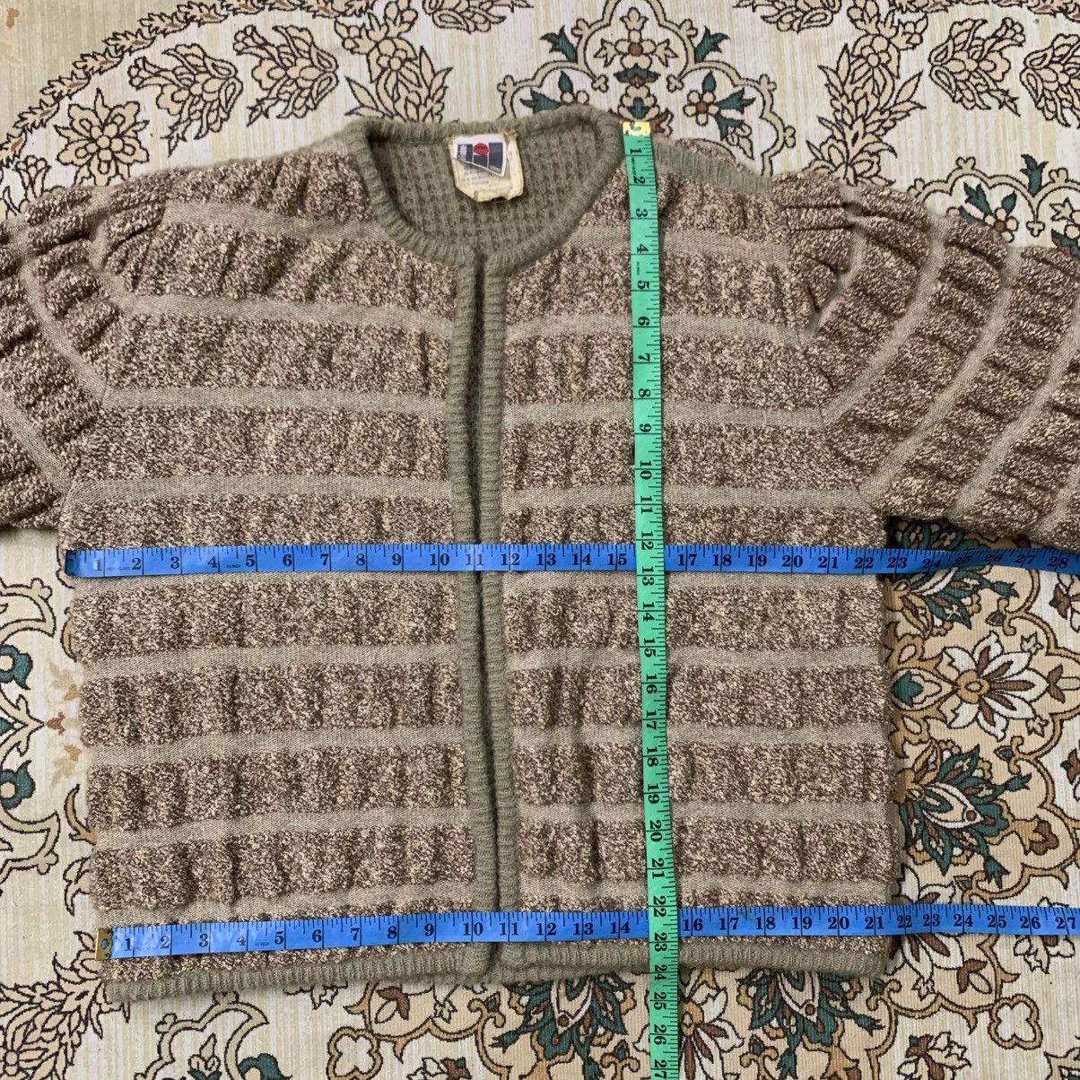 Vintage VINTAGE POUR L’AUTRE PARIS WOOL CARDIGAN Size M / US 6-8 / IT 42-44 - 14 Thumbnail