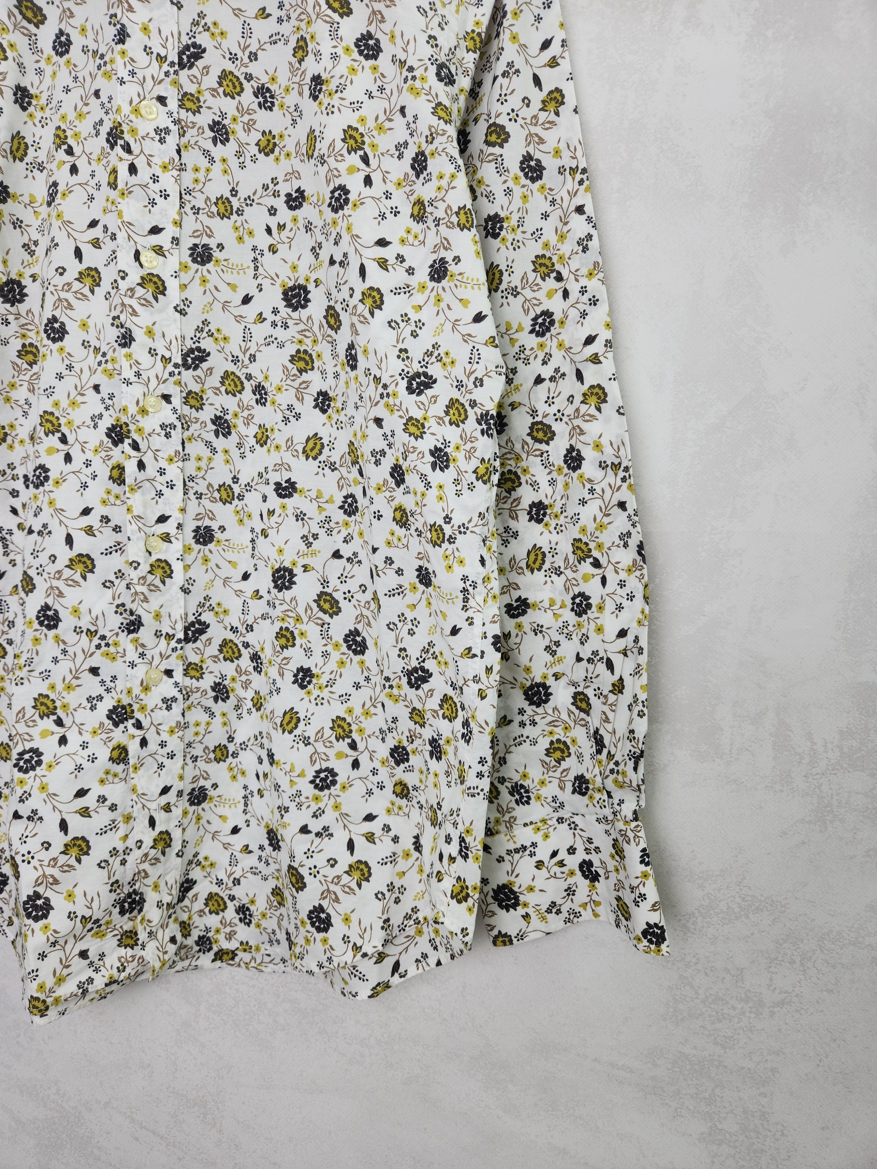 Etro Etro flowers floral button ups shirt size 40 Size US M / EU 48-50 / 2 - 2 Thumbnail
