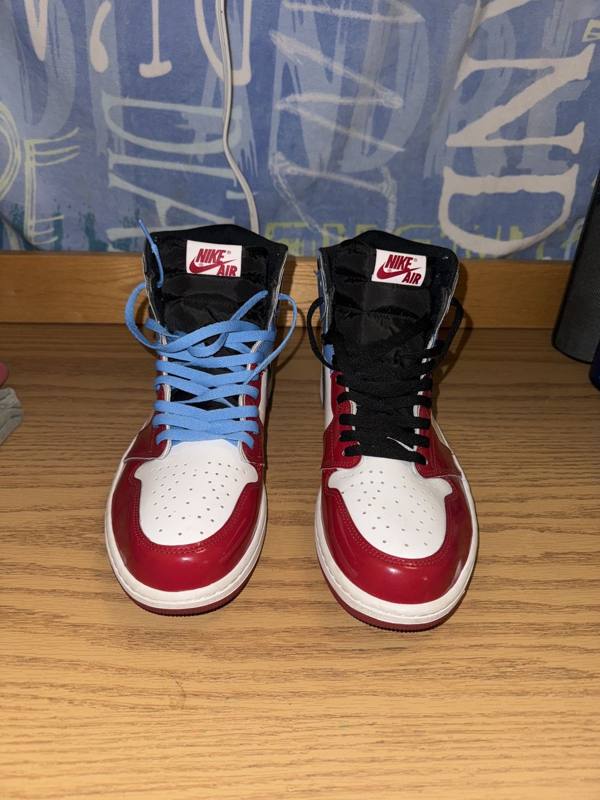 Nike Jordan 1 Retro High Fearless UNC Chicago Size US 13 / EU 46 - 3 Thumbnail