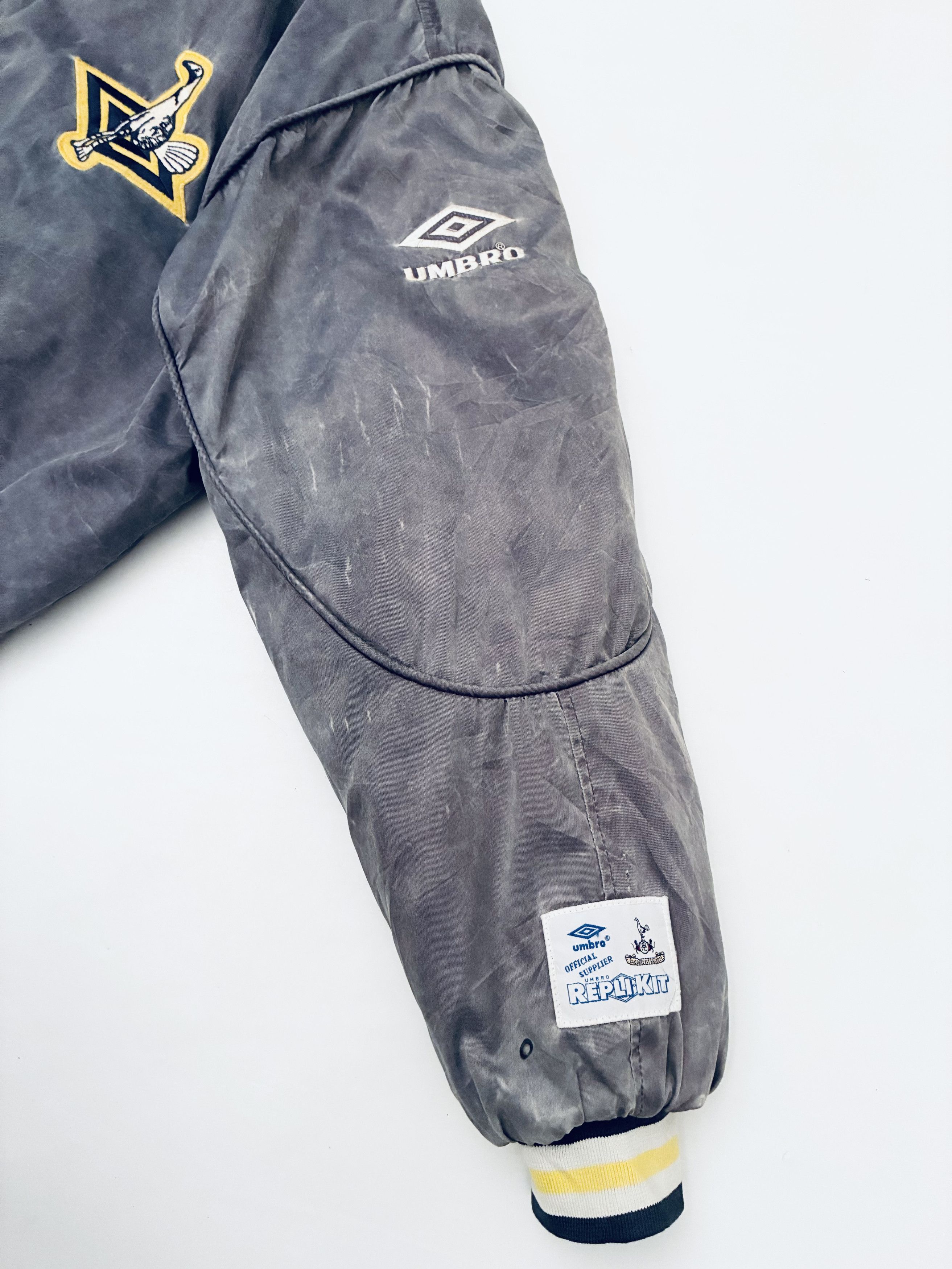 Umbro Tottenham Hotspur Bomber Jacket 1990 - 1992 Spurs Size US XL / EU 56 / 4 - 6 Thumbnail