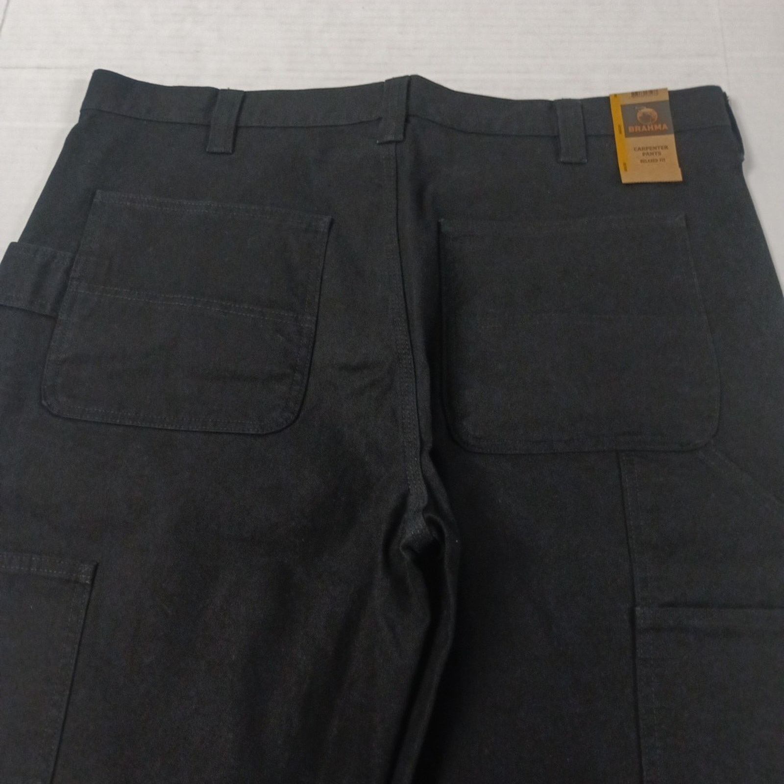 Other Brahma Work Carpenter Pants Men Size 38x30 Black Relaxed Fit Size US 38 / EU 54 - 7 Thumbnail
