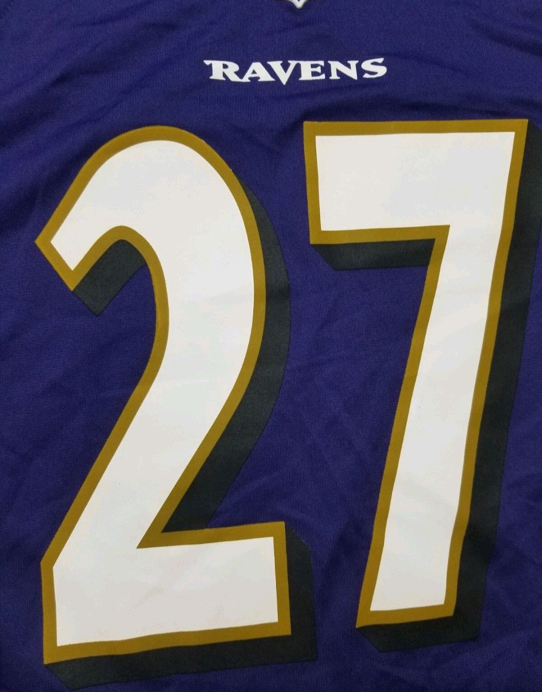 Nike New Nike NFL On Field Jersey Baltimore Ravens #27 Ray Rice Size US XL / EU 56 / 4 - 13 Thumbnail