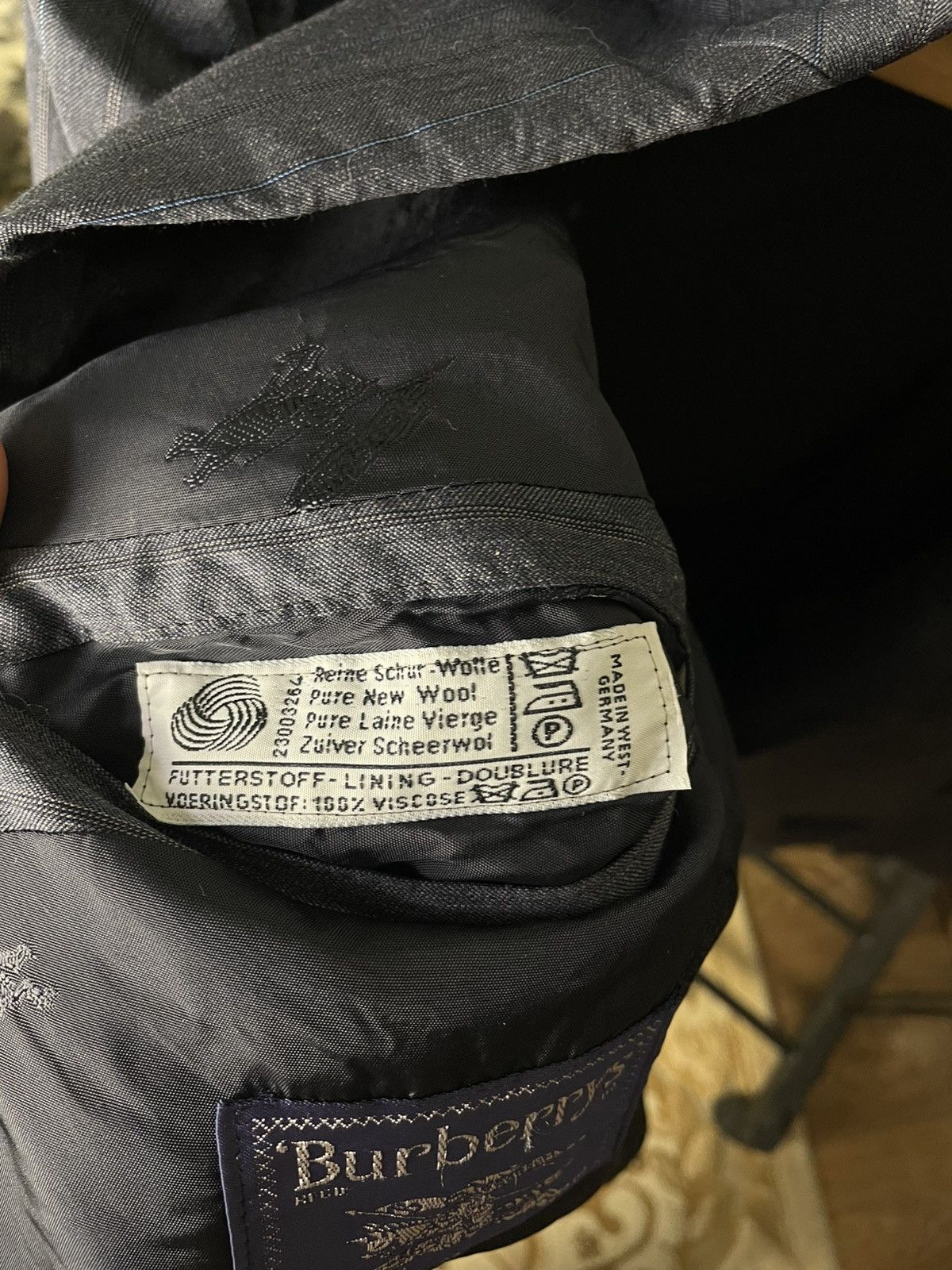 Burberry Prorsum Vintage Burberrys Prorsum Mens Blazer Size 44L - 6 Thumbnail